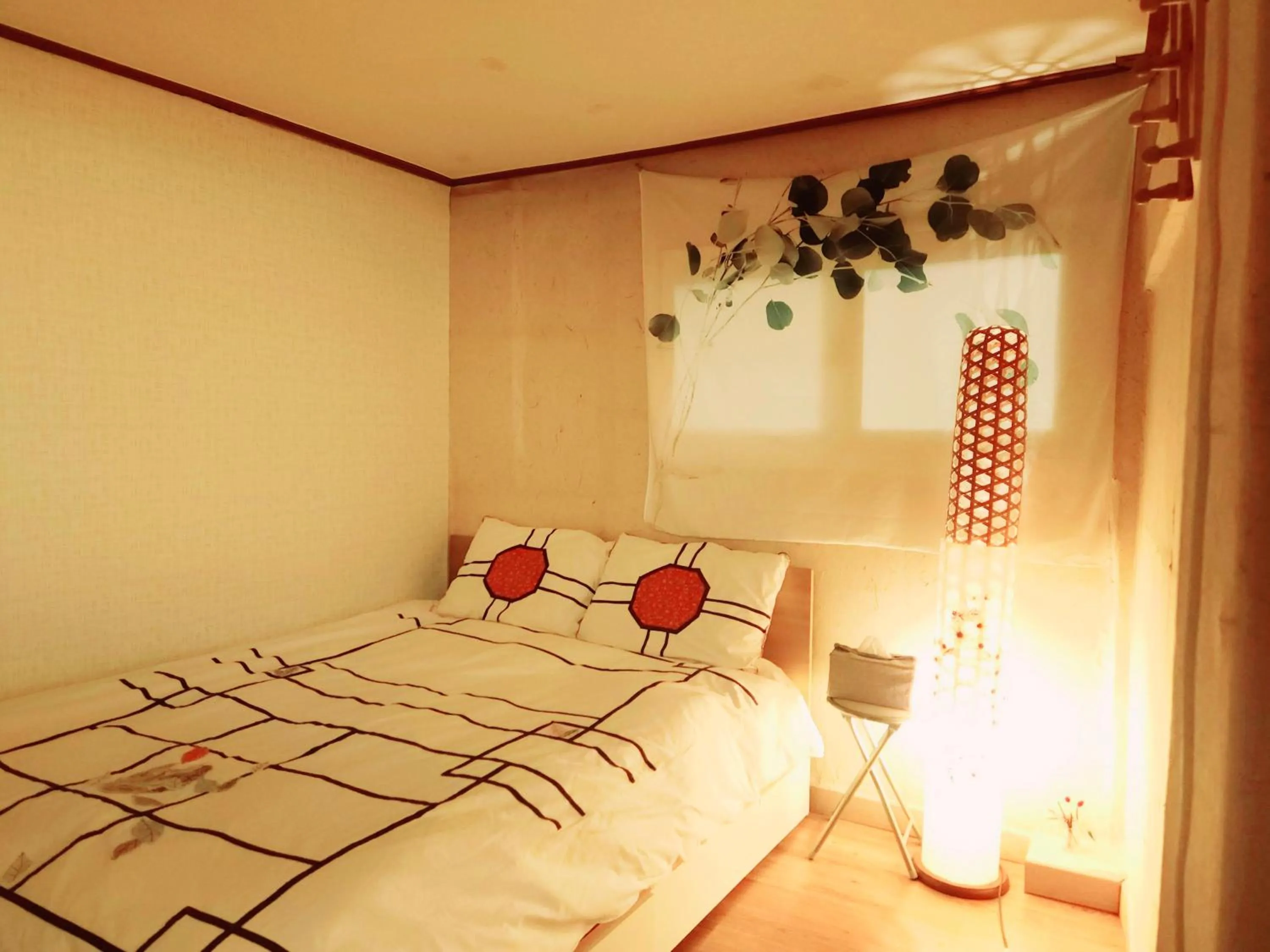 Bed in Lydia Craft Guesthouse