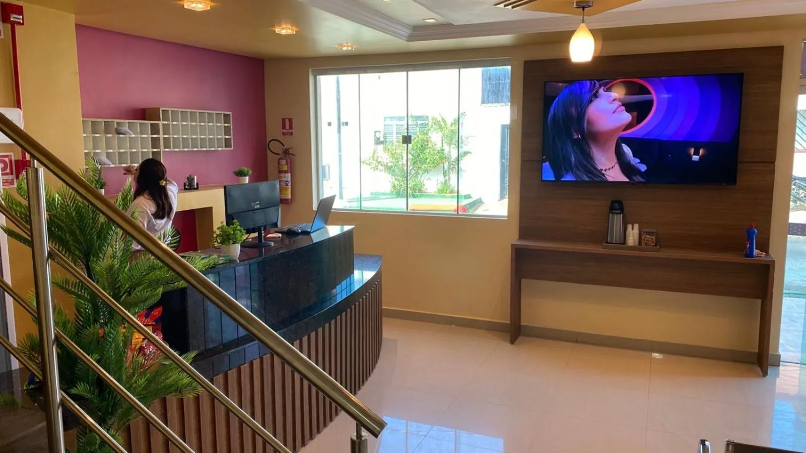 Lobby or reception in Domus Hotel Rio Verde - Parauapebas