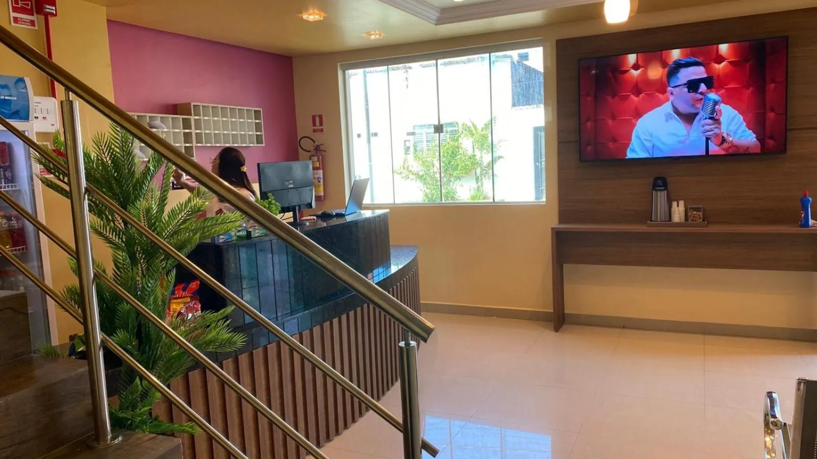 Lobby or reception in Domus Hotel Rio Verde - Parauapebas