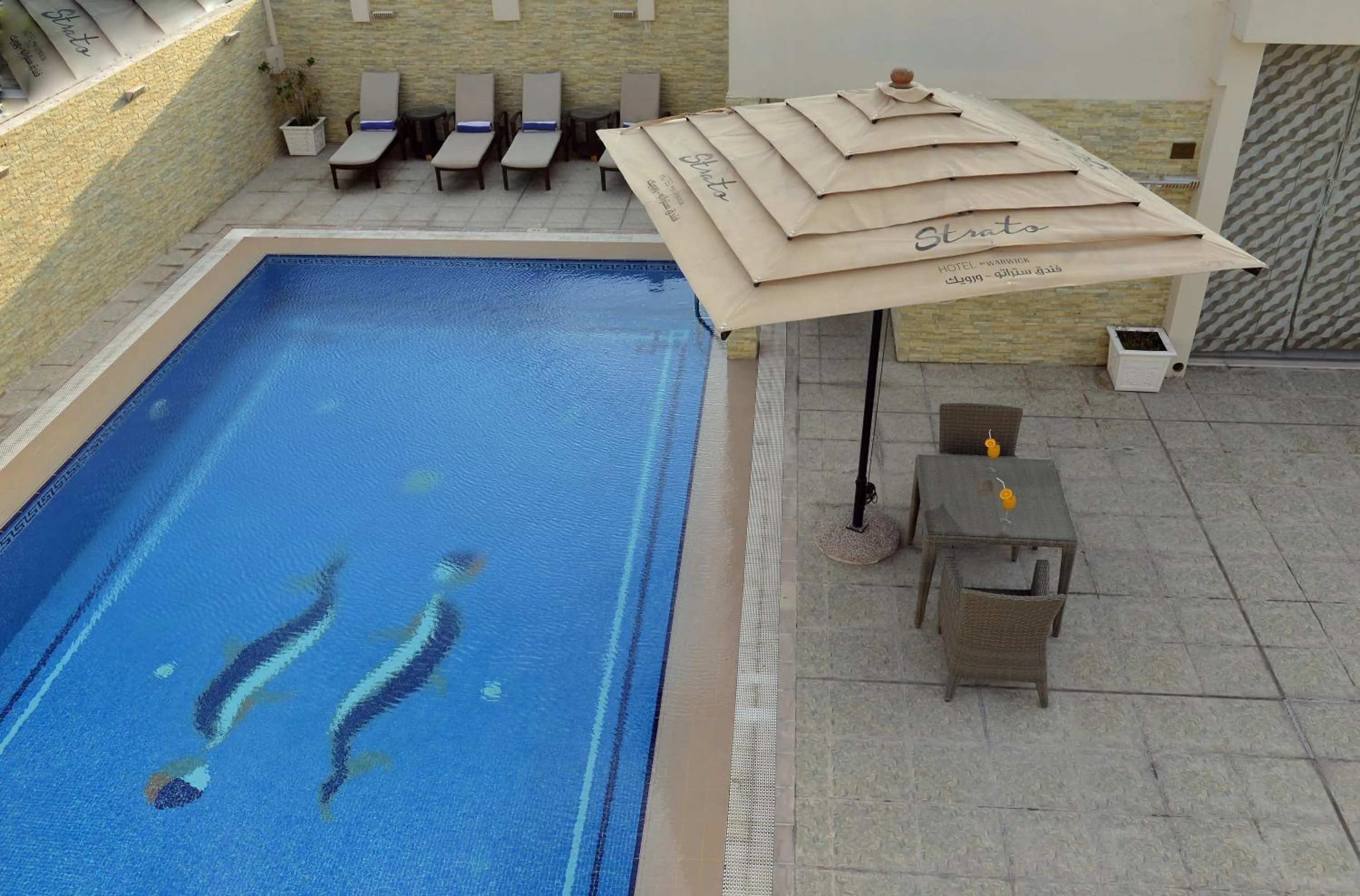 Swimming pool in Premium Strato Hotel