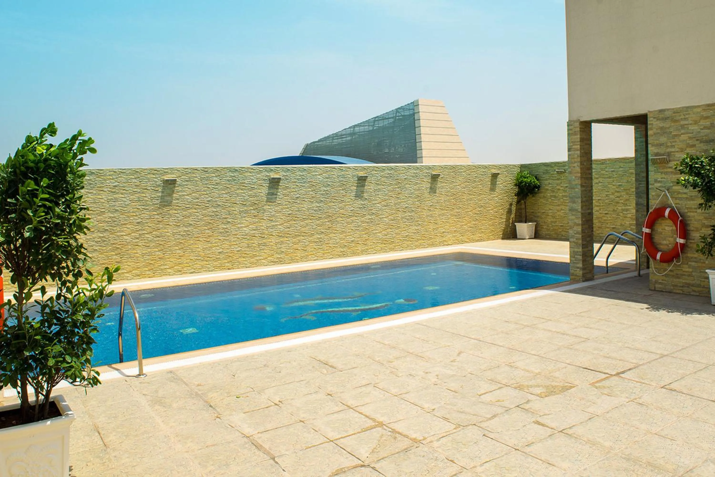 Patio in Premium Strato Hotel