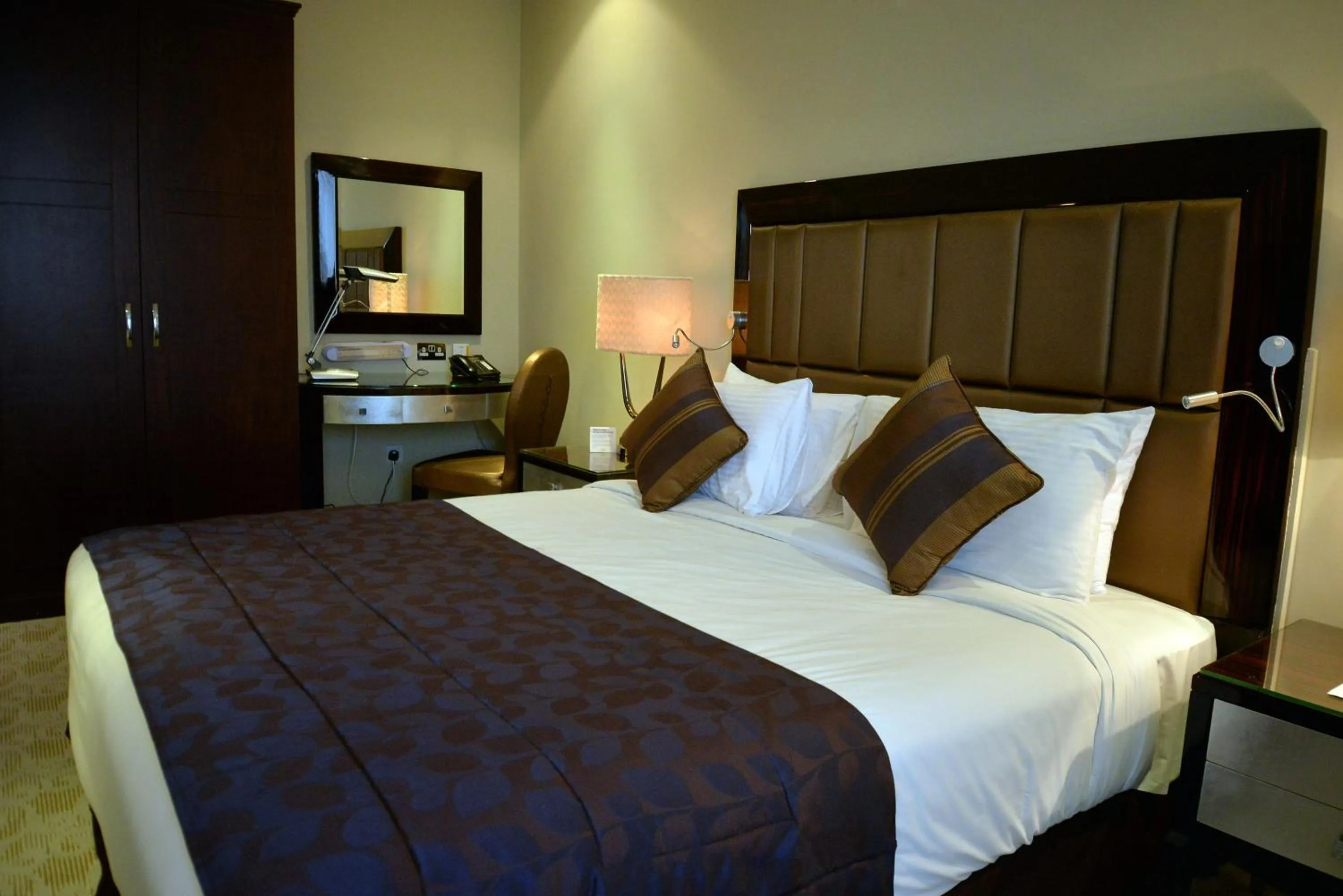 Bed in Premium Strato Hotel