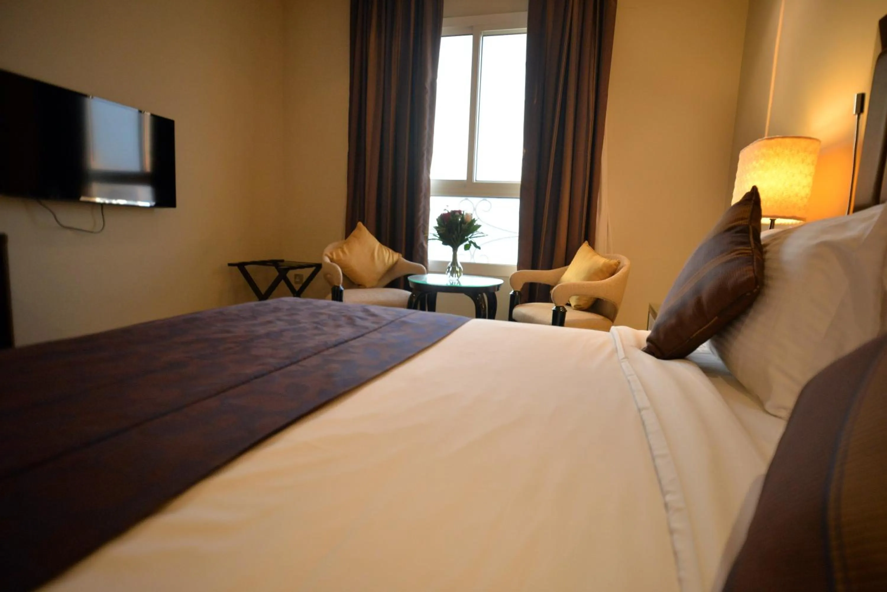 Bed in Premium Strato Hotel