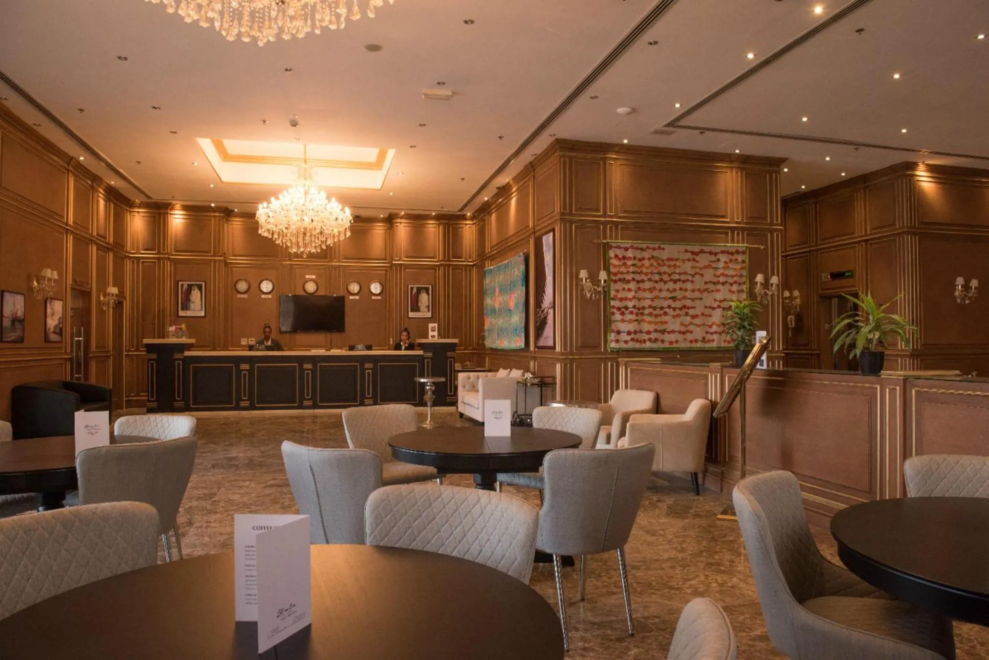 Lobby or reception in Premium Strato Hotel