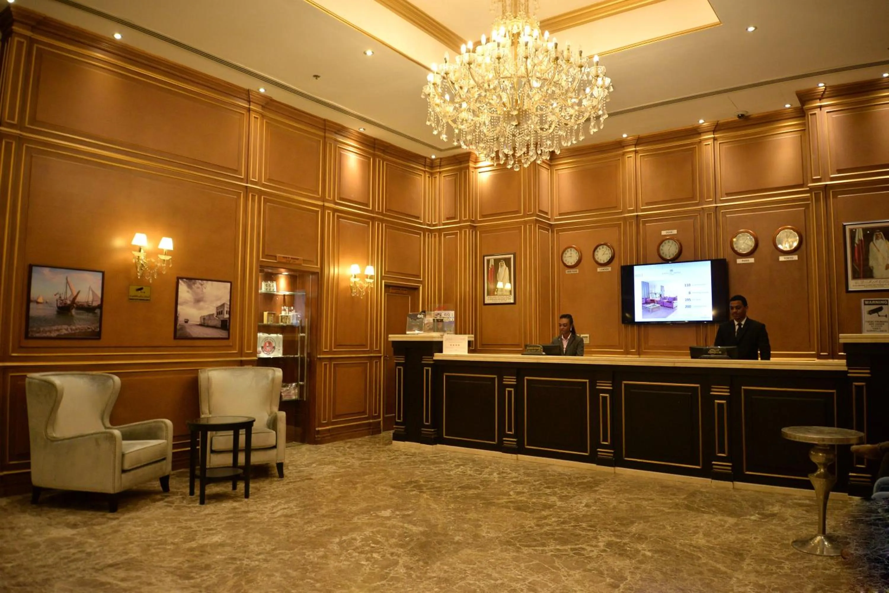 Lobby or reception in Premium Strato Hotel