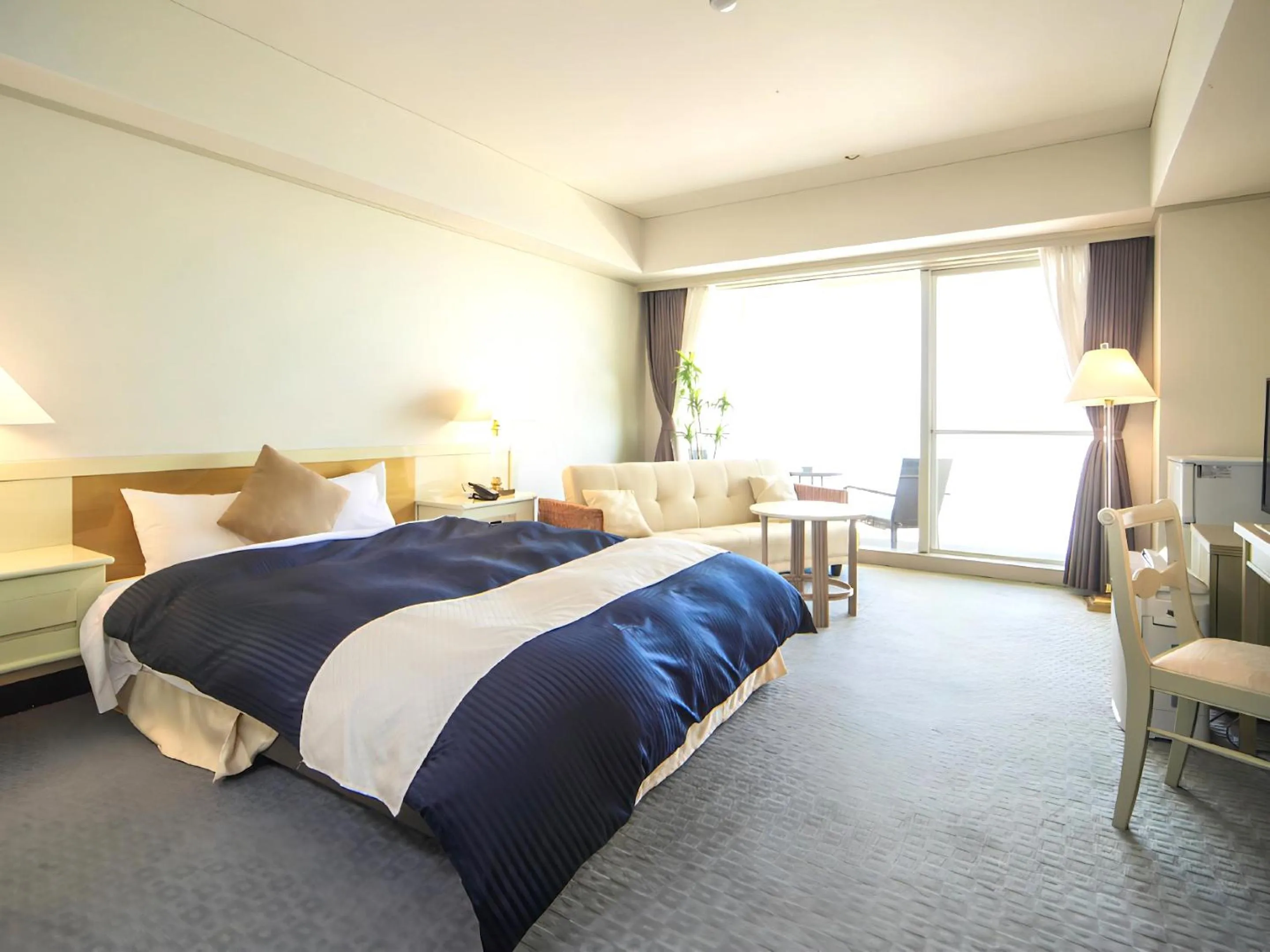 Bed in LiVEMAX RESORT Setouchi Sea Front