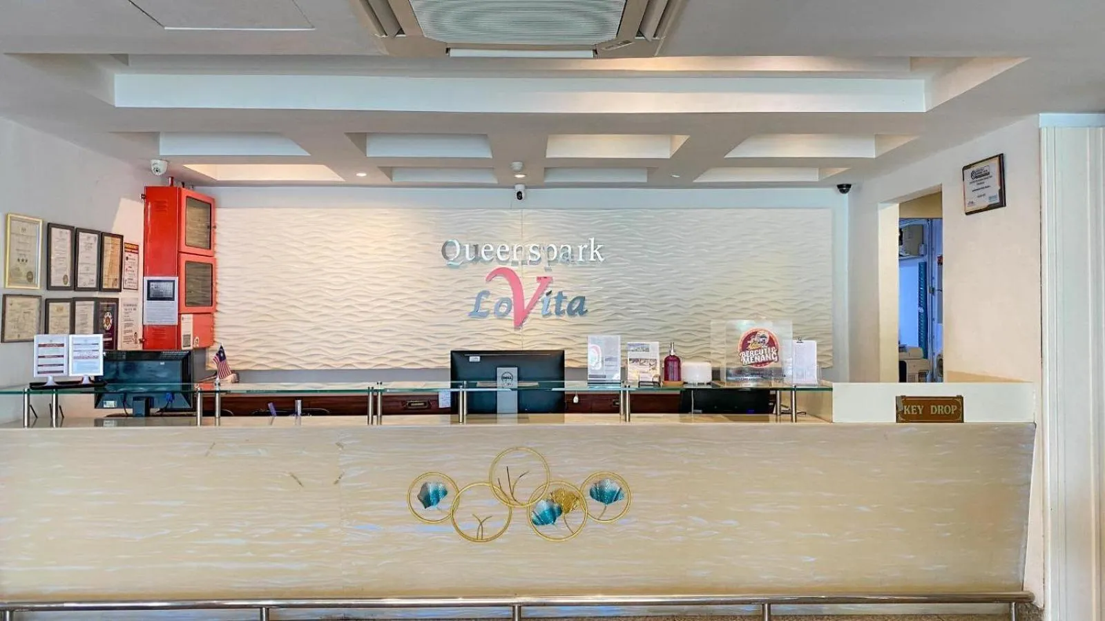 Lobby or reception in Queenspark Lovita Hotel