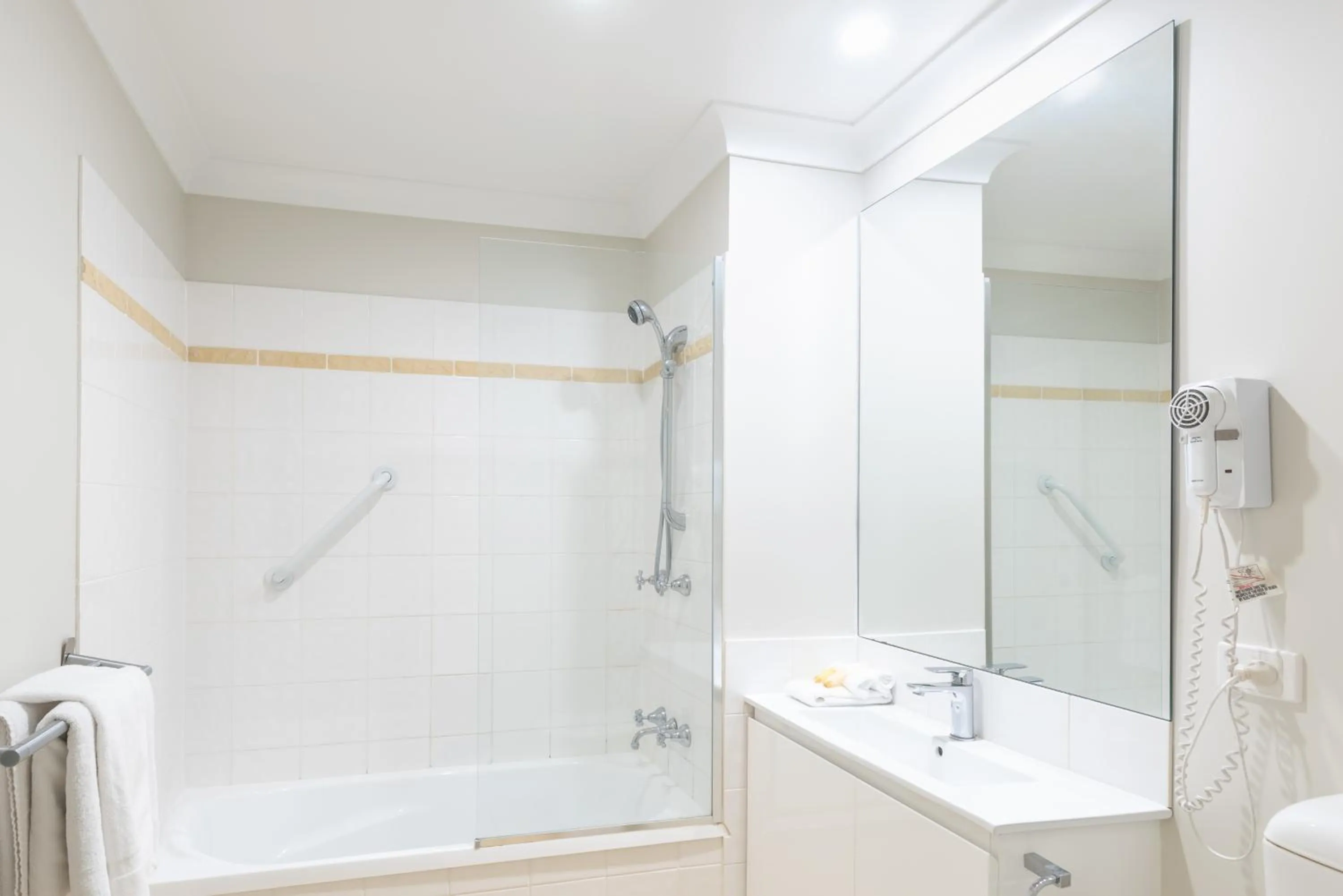 Shower in The Brighton Apartments