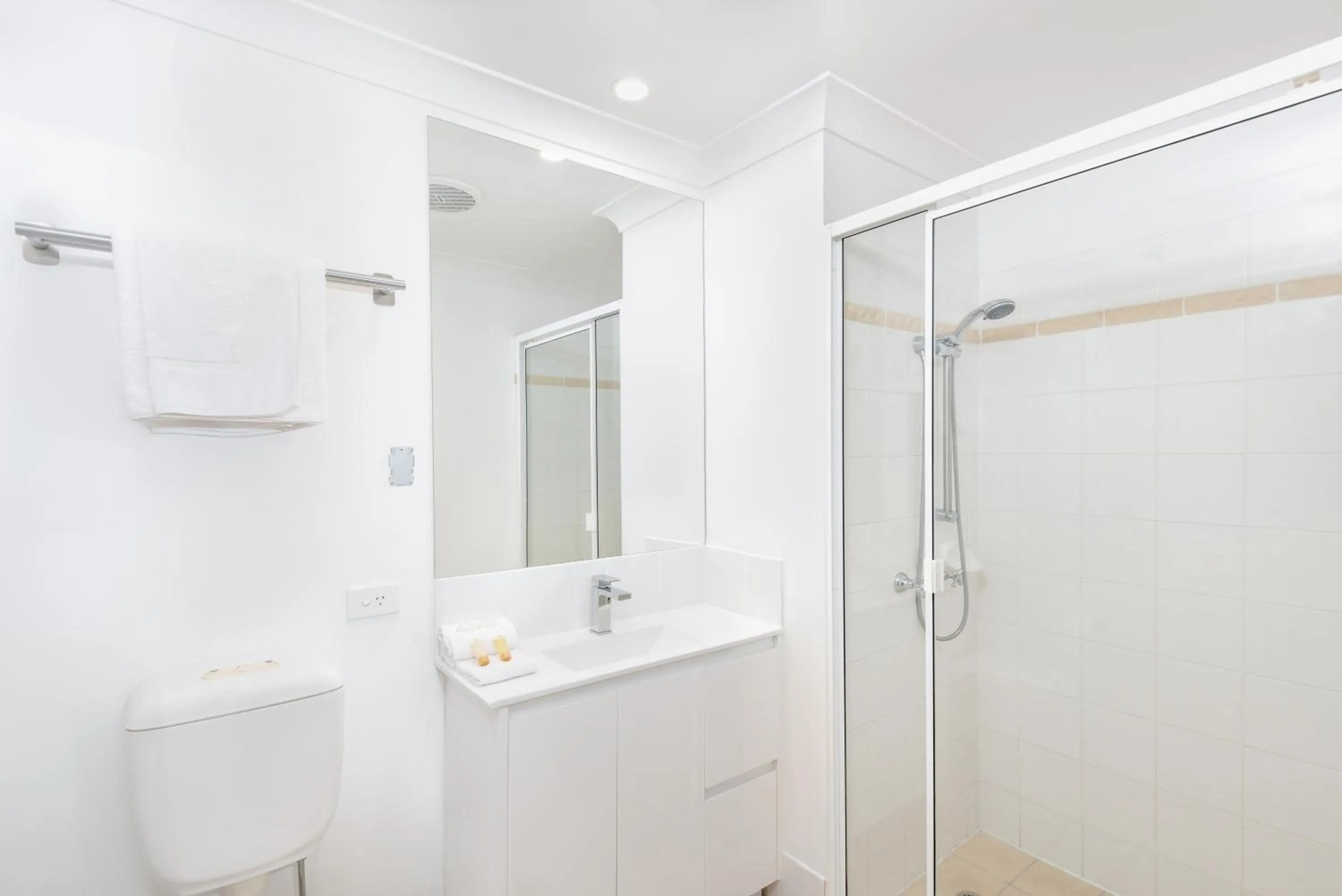 Shower in The Brighton Apartments