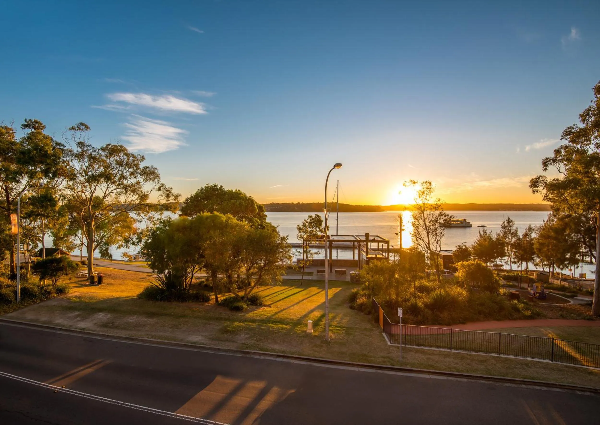 Sunset in The Brighton Apartments