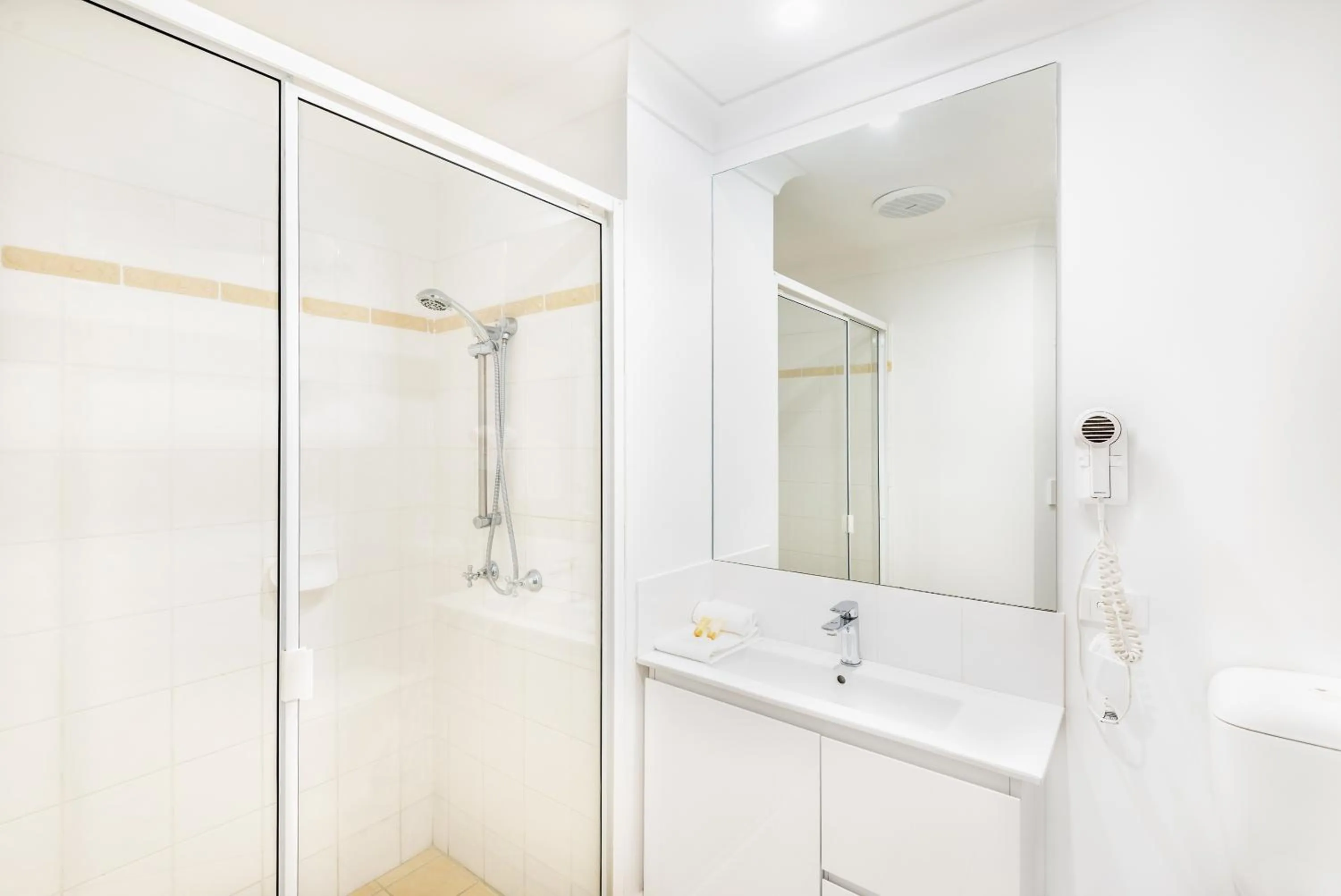 Shower in The Brighton Apartments