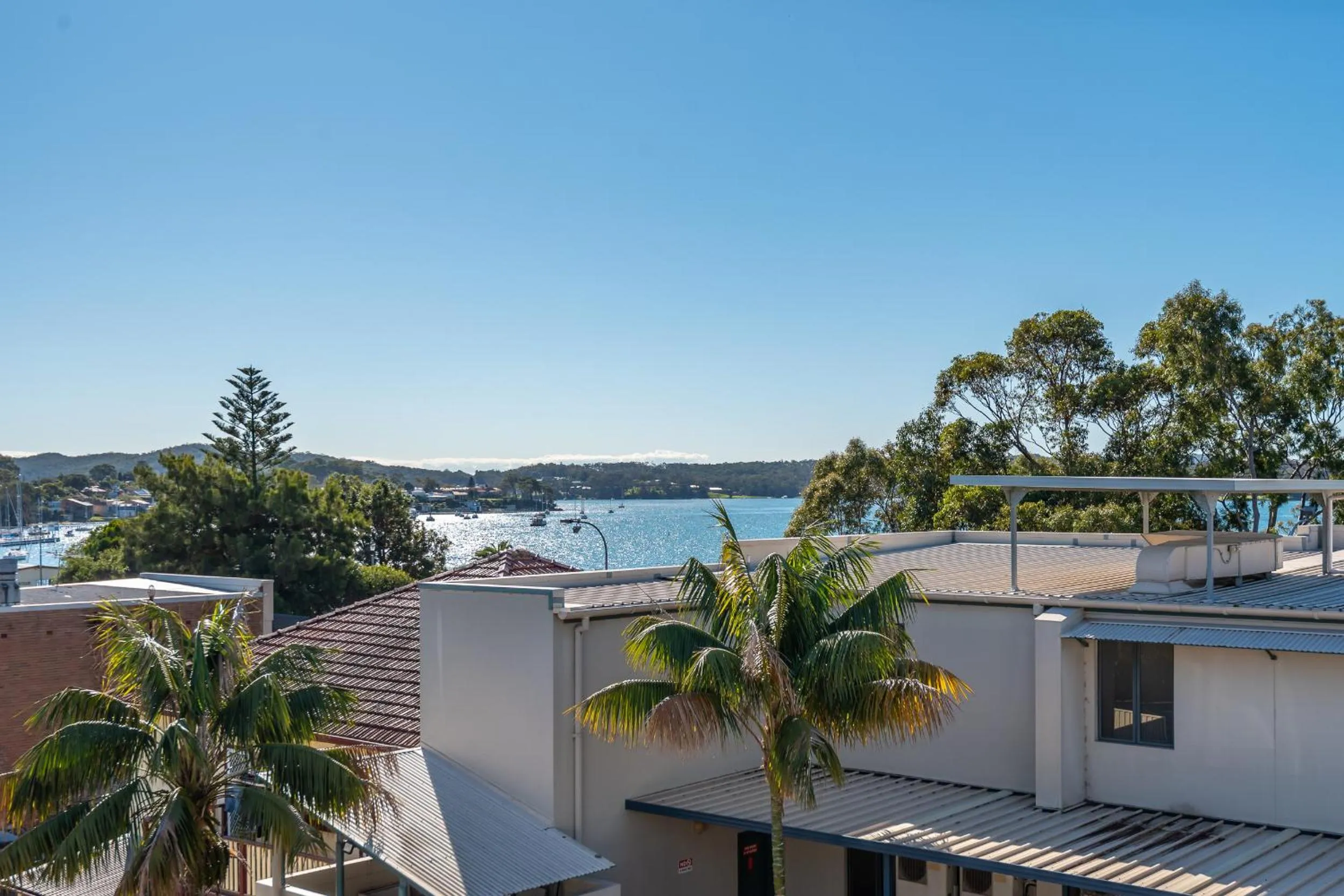 Lake view in The Brighton Apartments