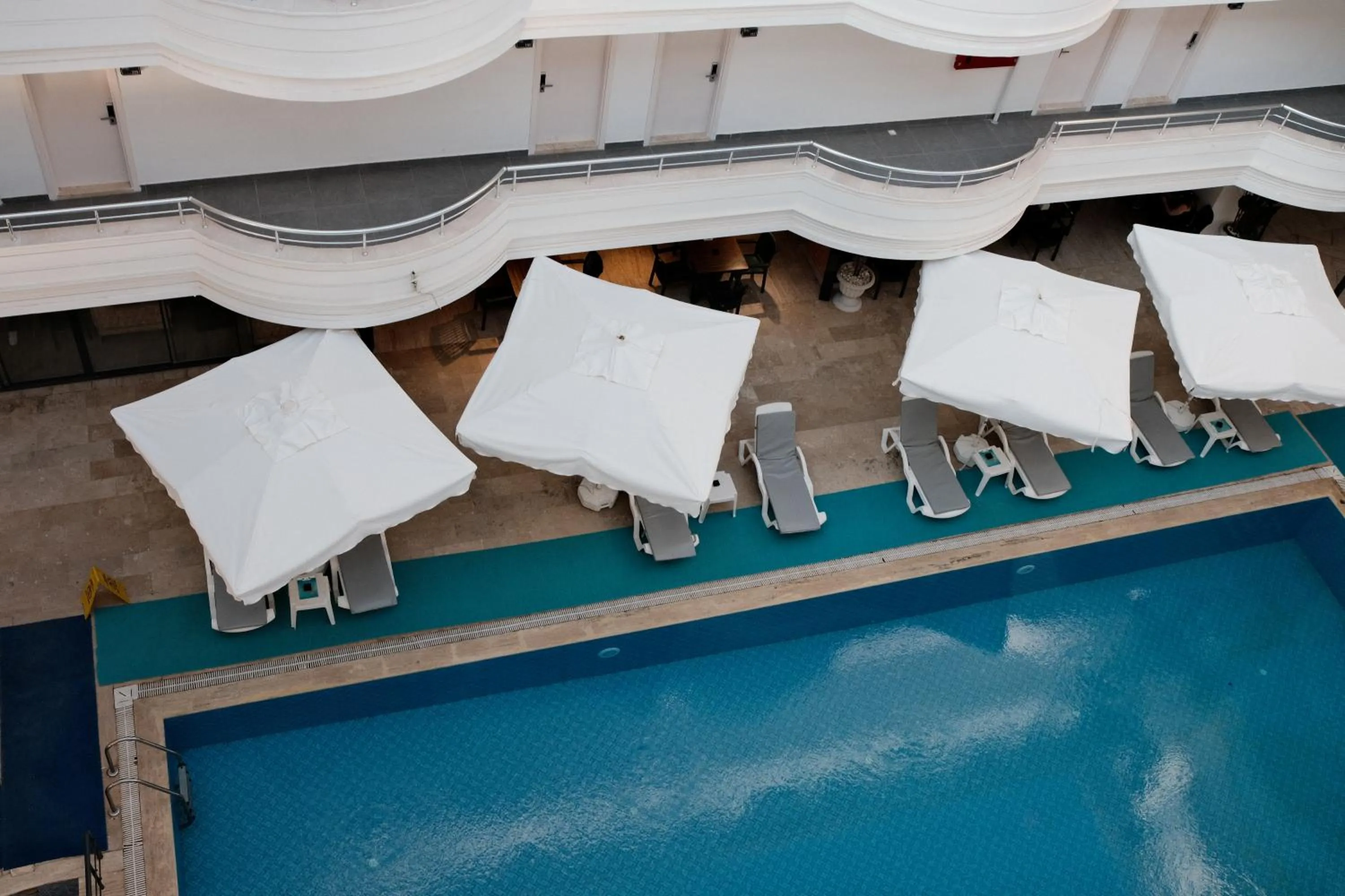 Pool view in Club Efes Otel