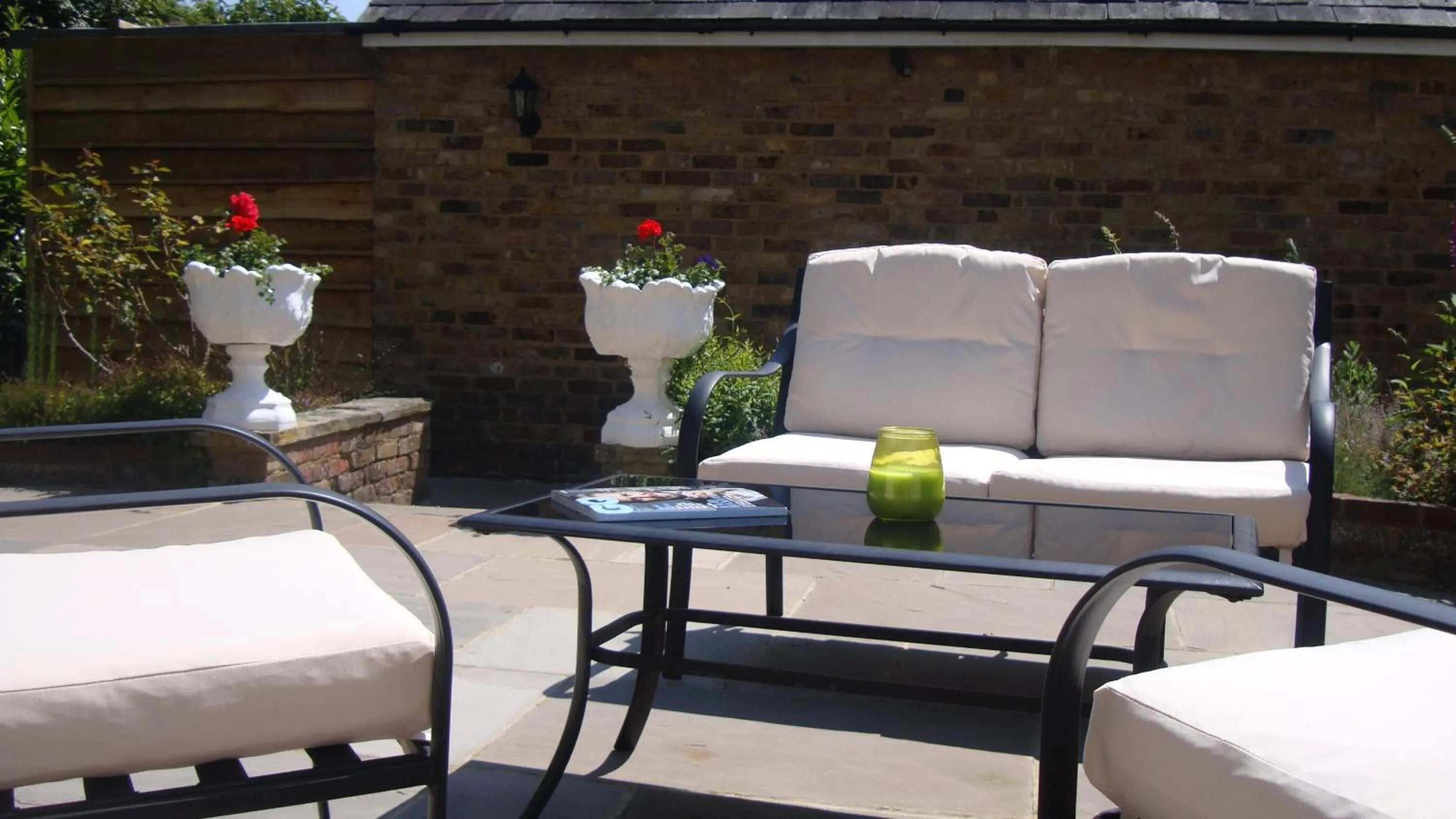 Patio in Pinfield Boutique Hotel