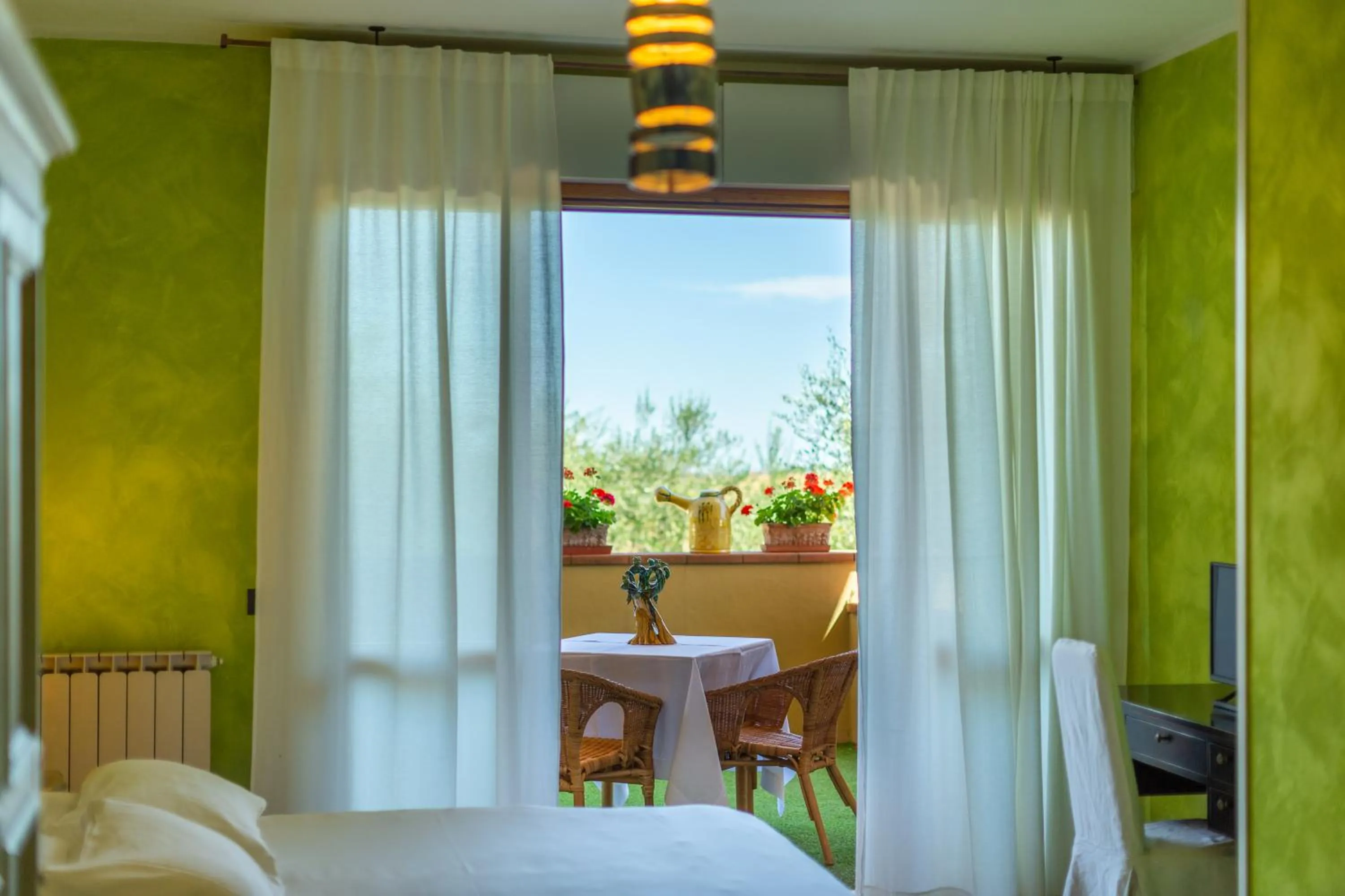 Bed in Locanda Belvedere