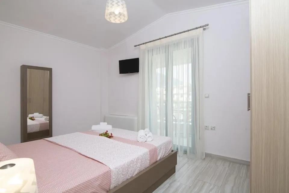 Bedroom, Bed in Anemos Villas