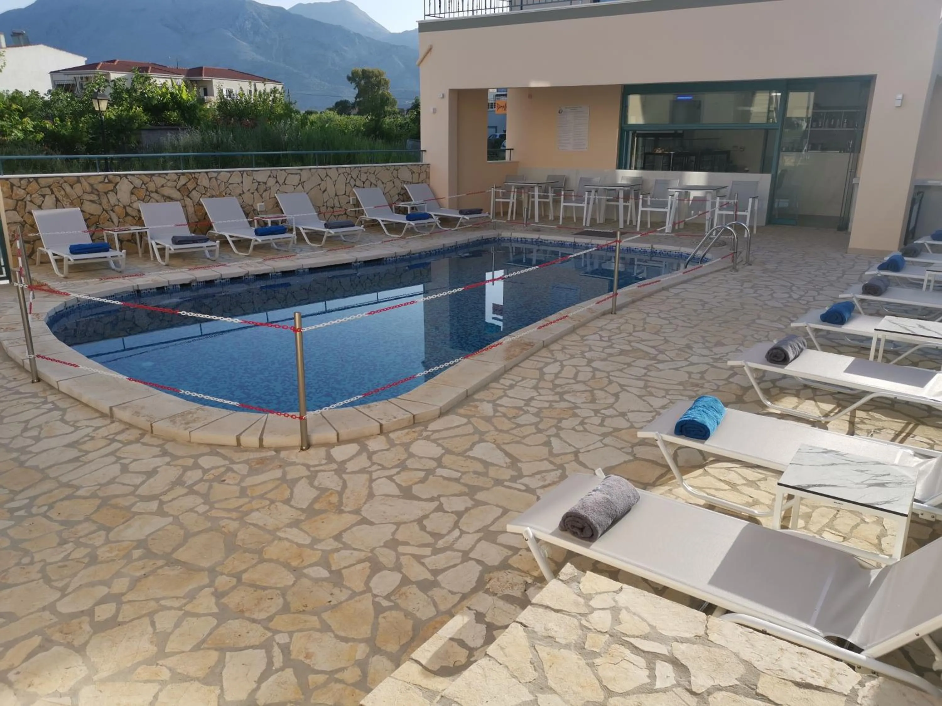Swimming pool in Anemos Villas