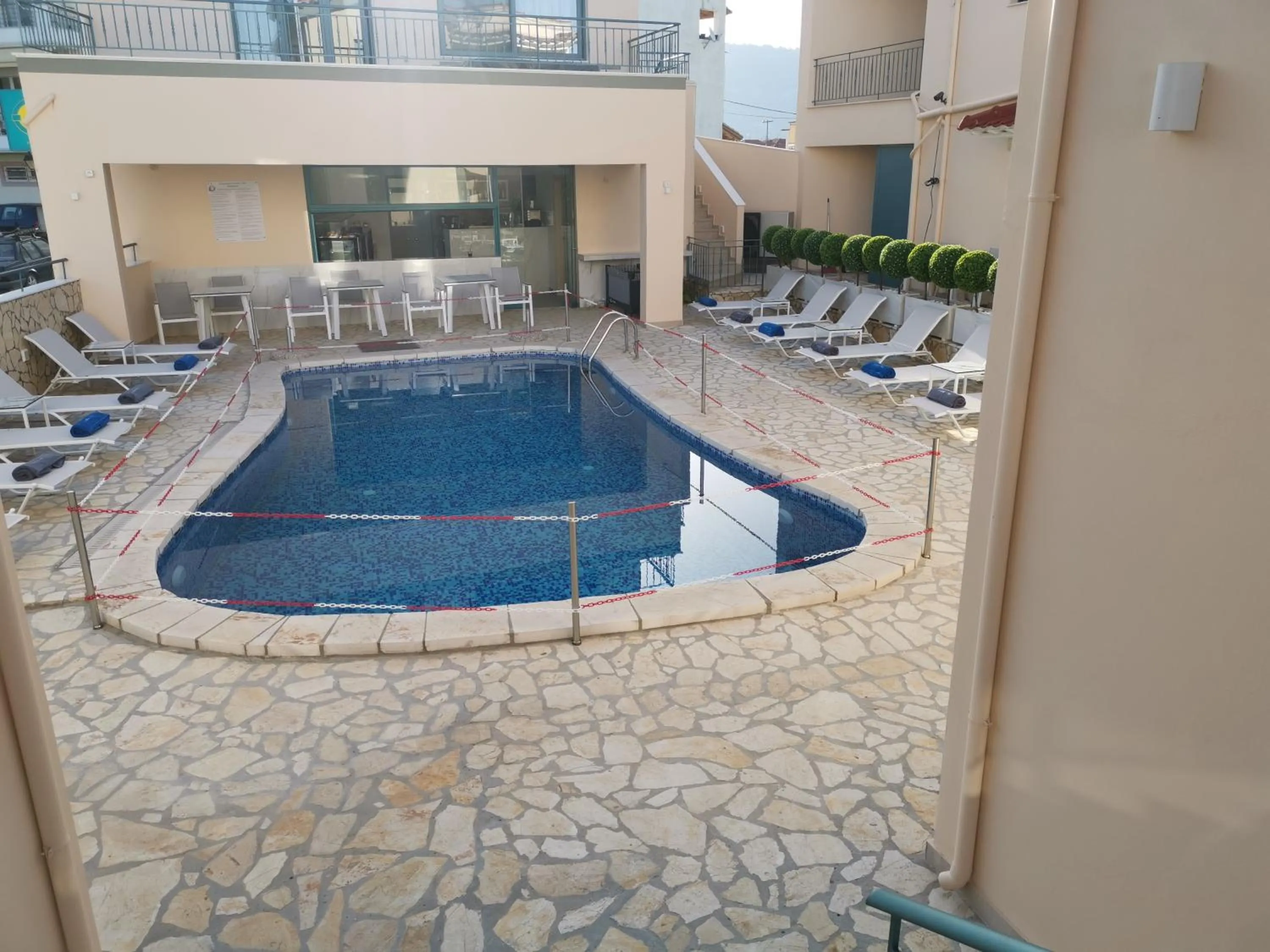Swimming pool in Anemos Villas