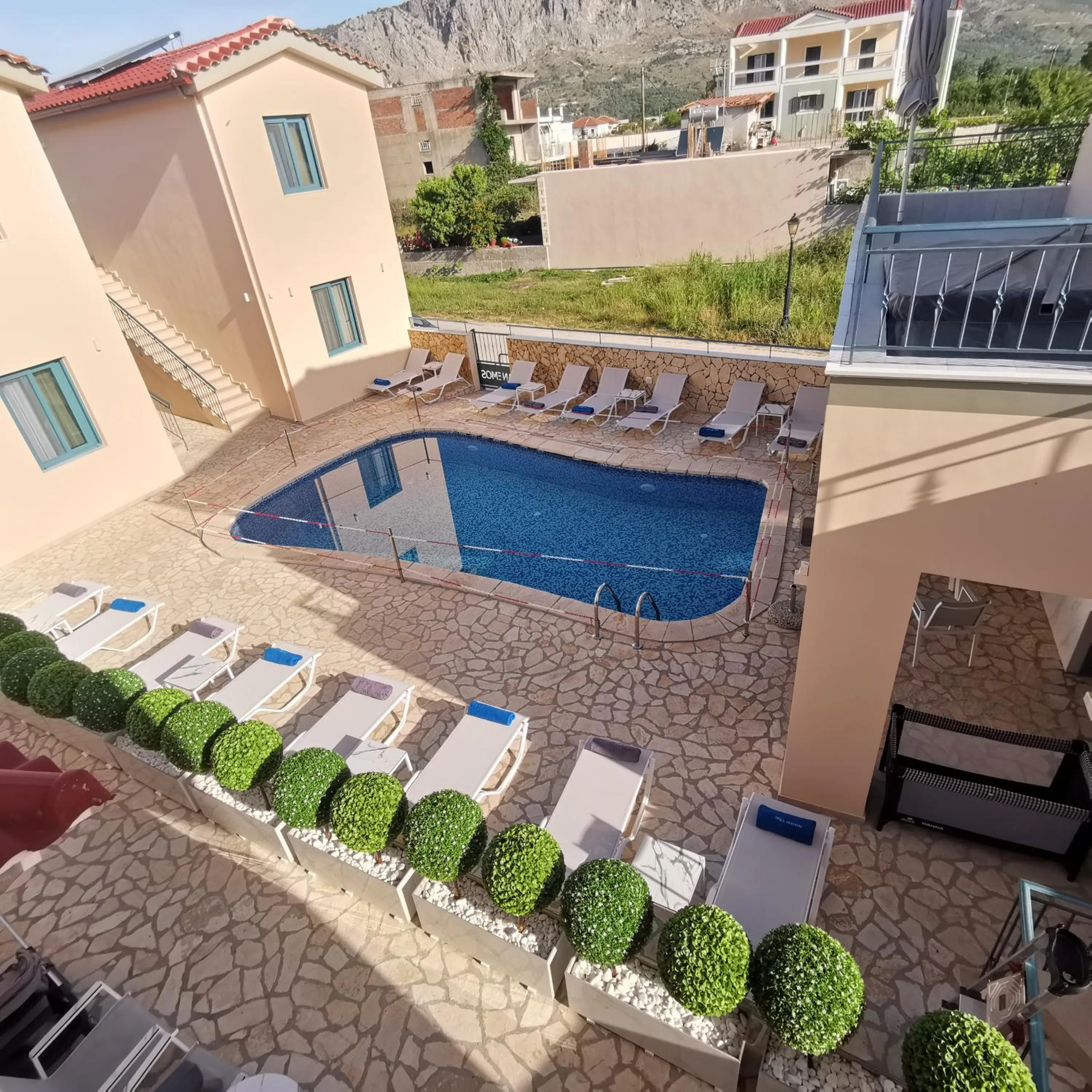Swimming pool in Anemos Villas