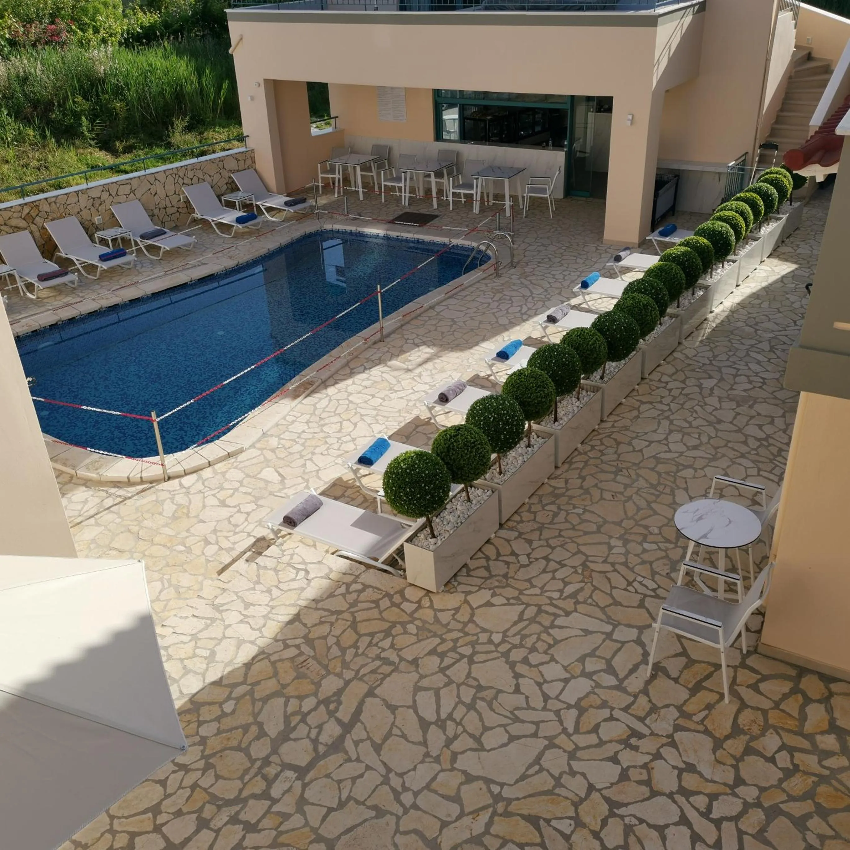 Swimming pool in Anemos Villas