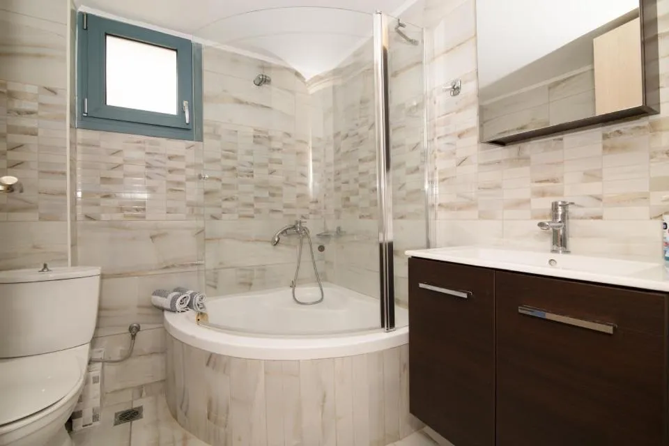 Shower in Anemos Villas