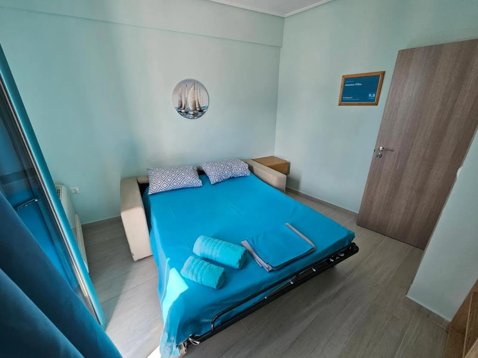 Bedroom, Bed in Anemos Villas