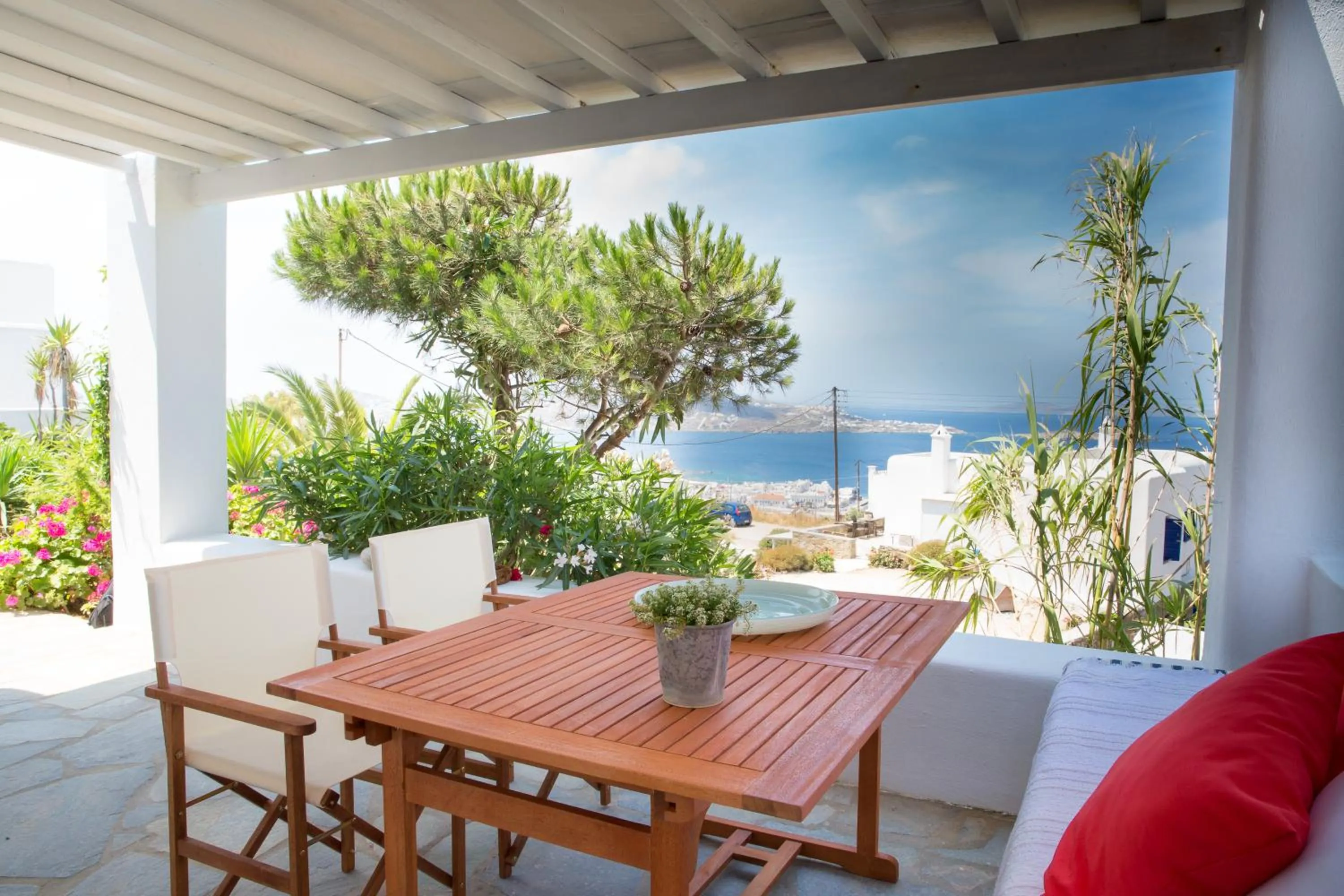 Patio in Bellou Suites