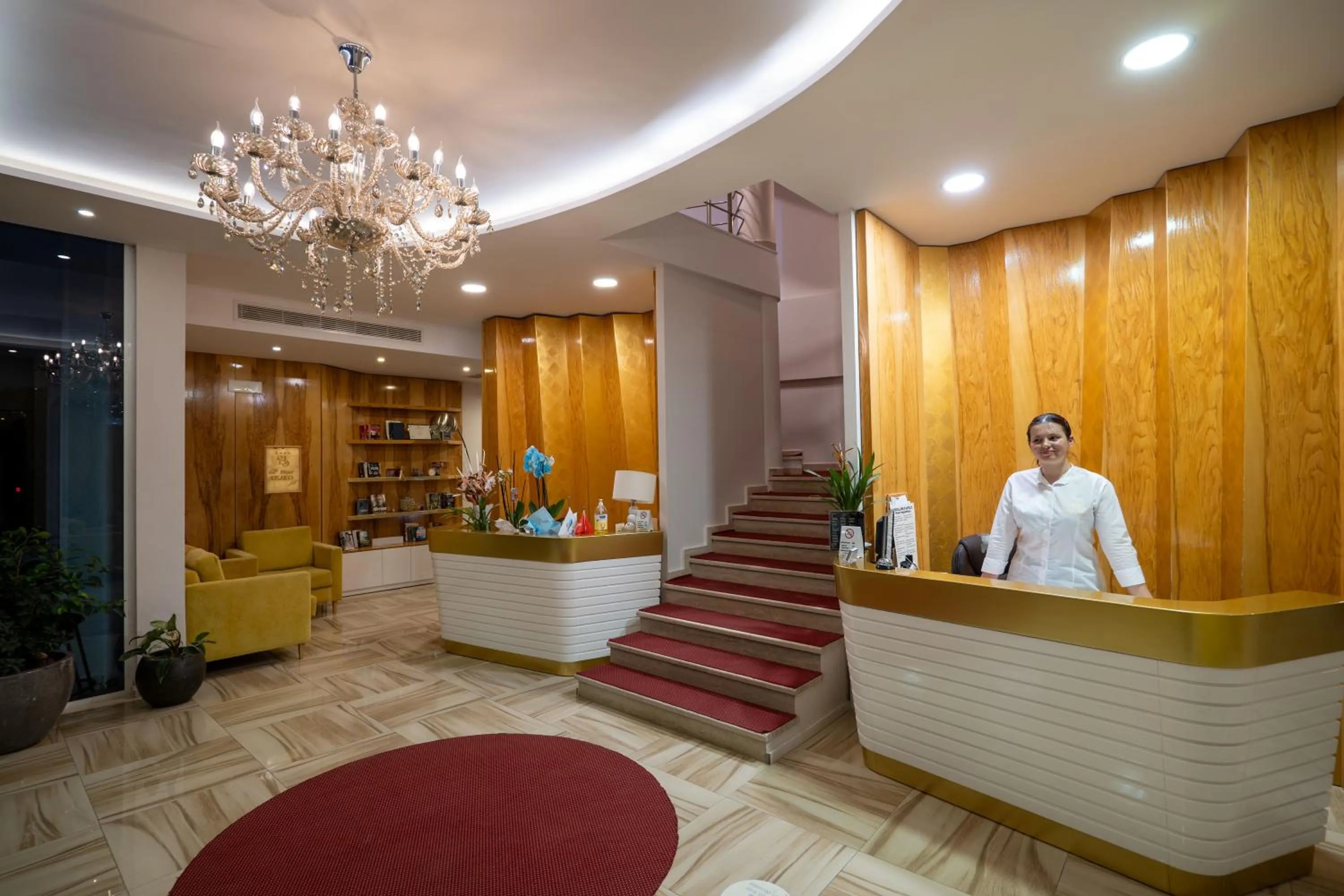 Lobby or reception in Hotel Sejko