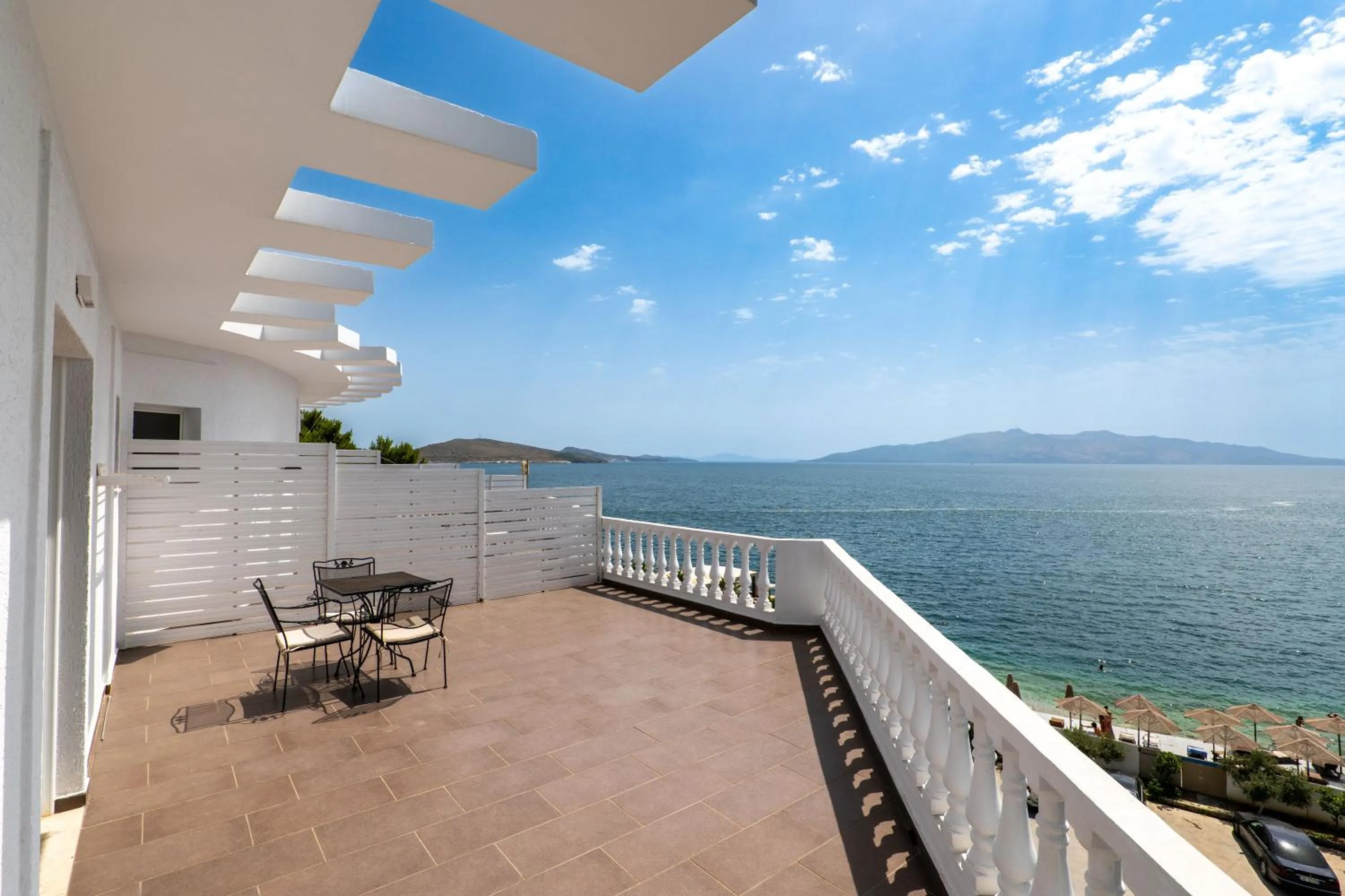 Balcony/Terrace in Hotel Sejko