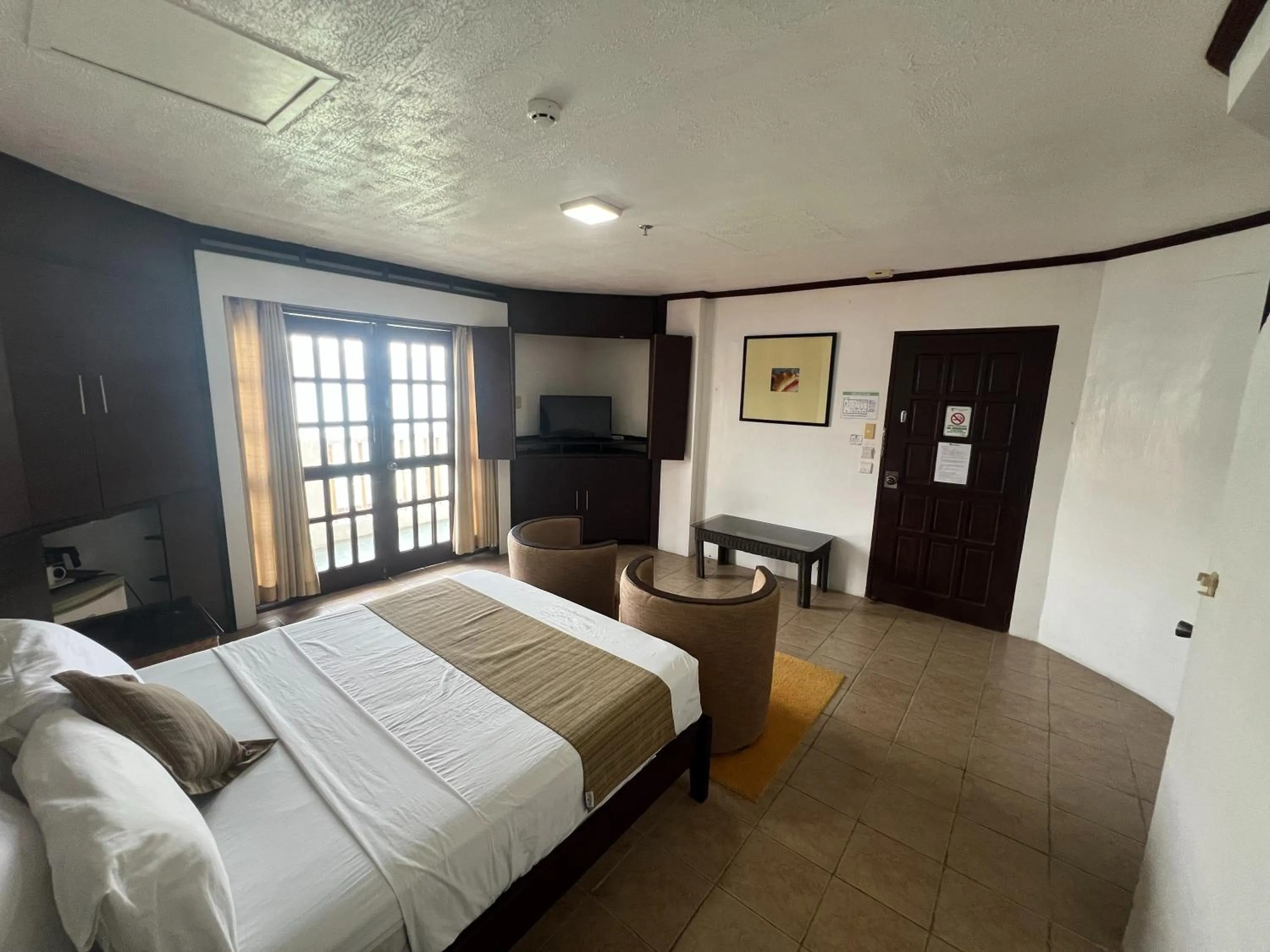 Bed in Subiza Beach Resort