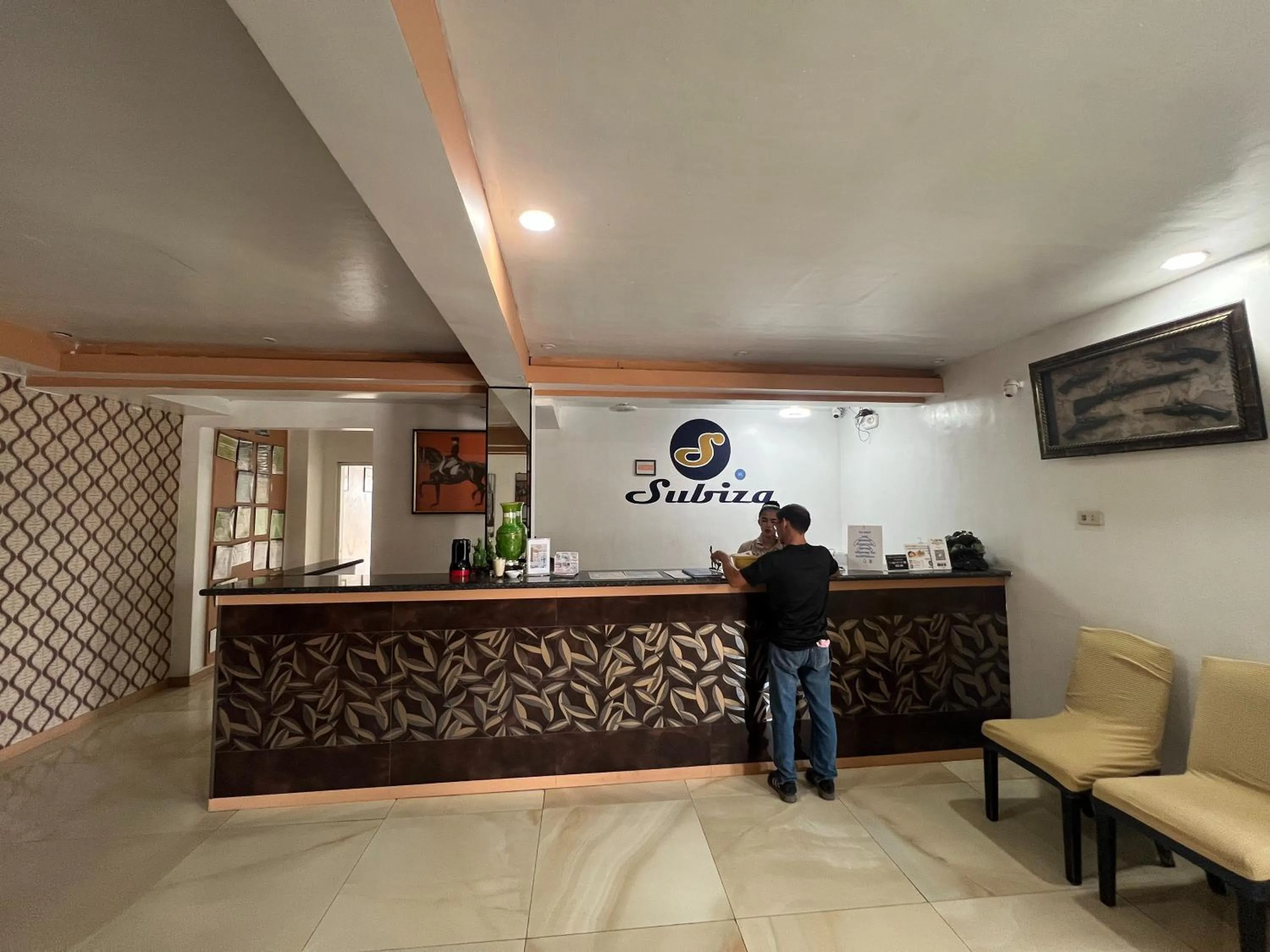 Lobby or reception in Subiza Beach Resort