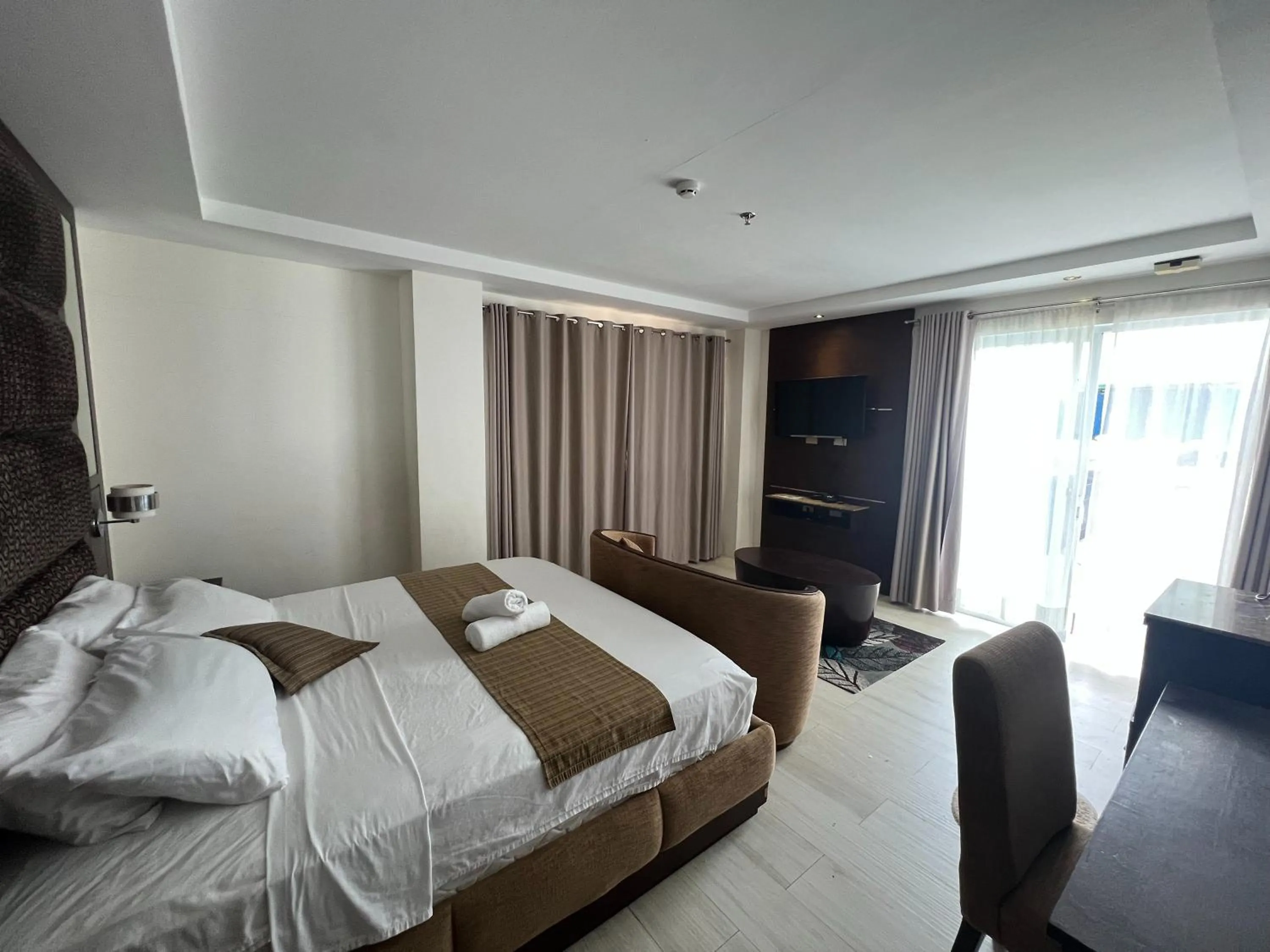 Bed in Subiza Beach Resort