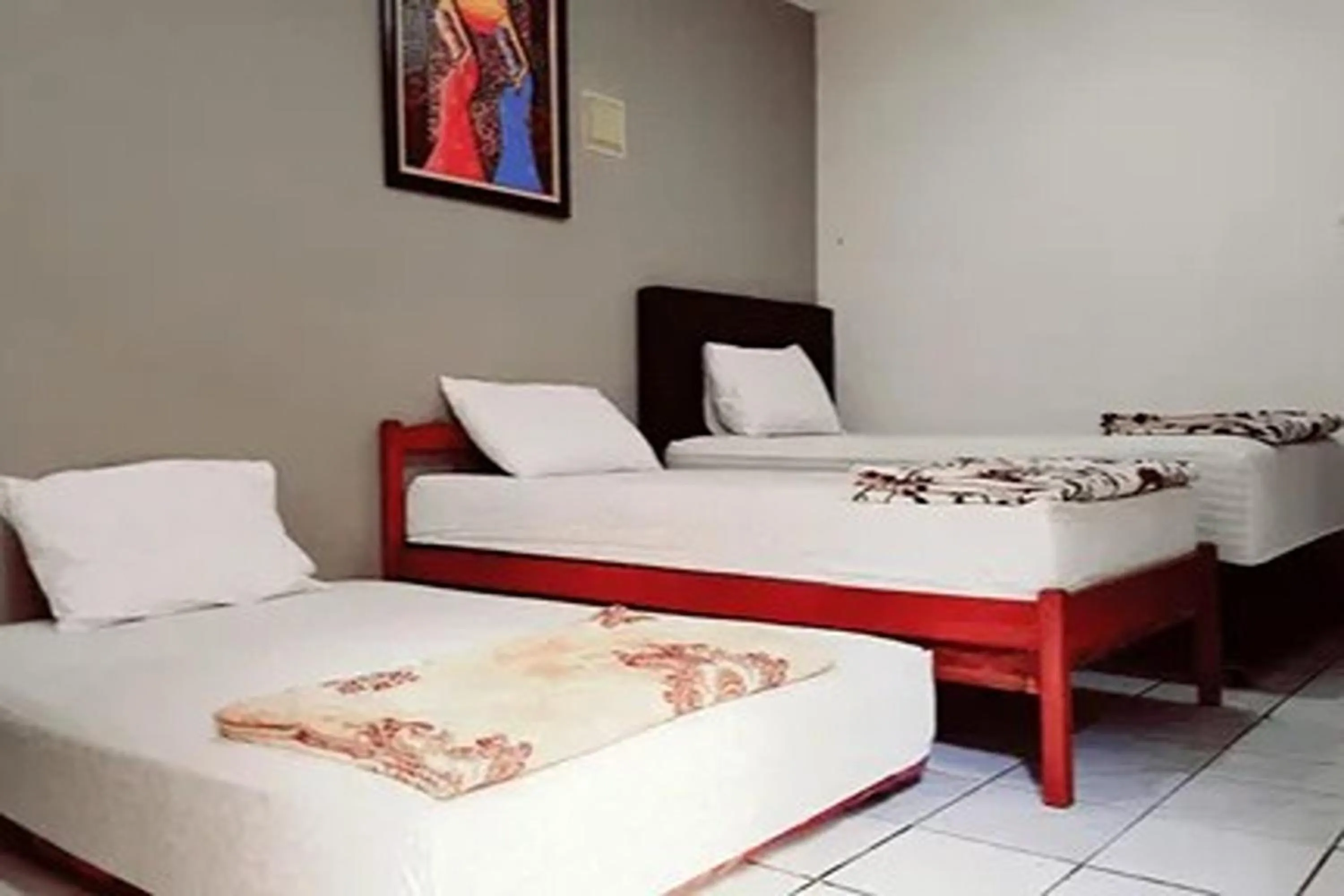 Bed in Hazel House Bandung