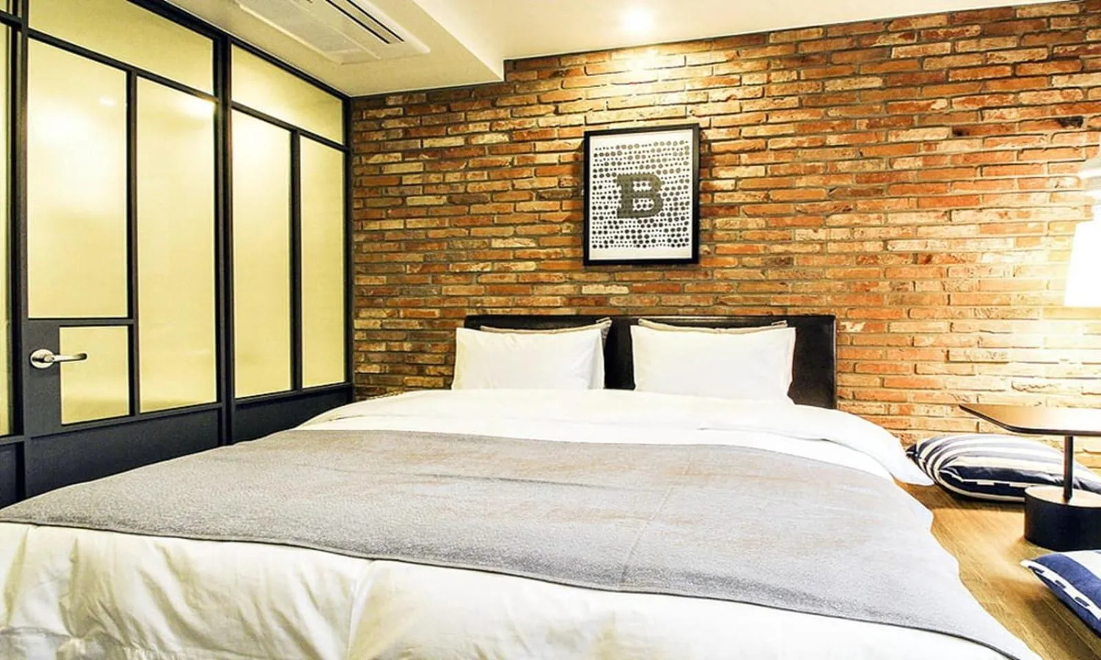 Bed in Gimhae Browndot Hotel Waterpark