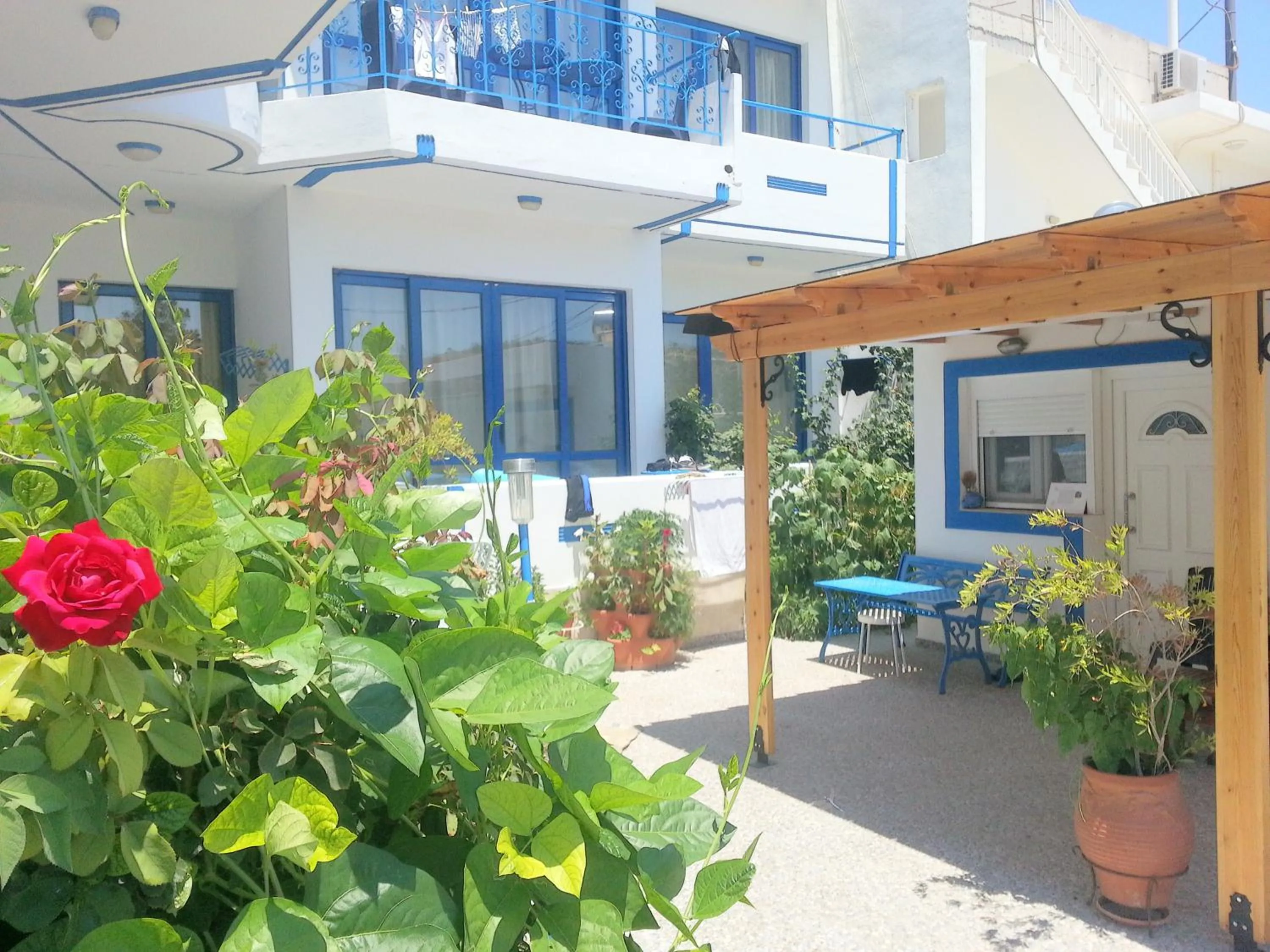 Patio in Anastasia Studios, Apartments & Suites