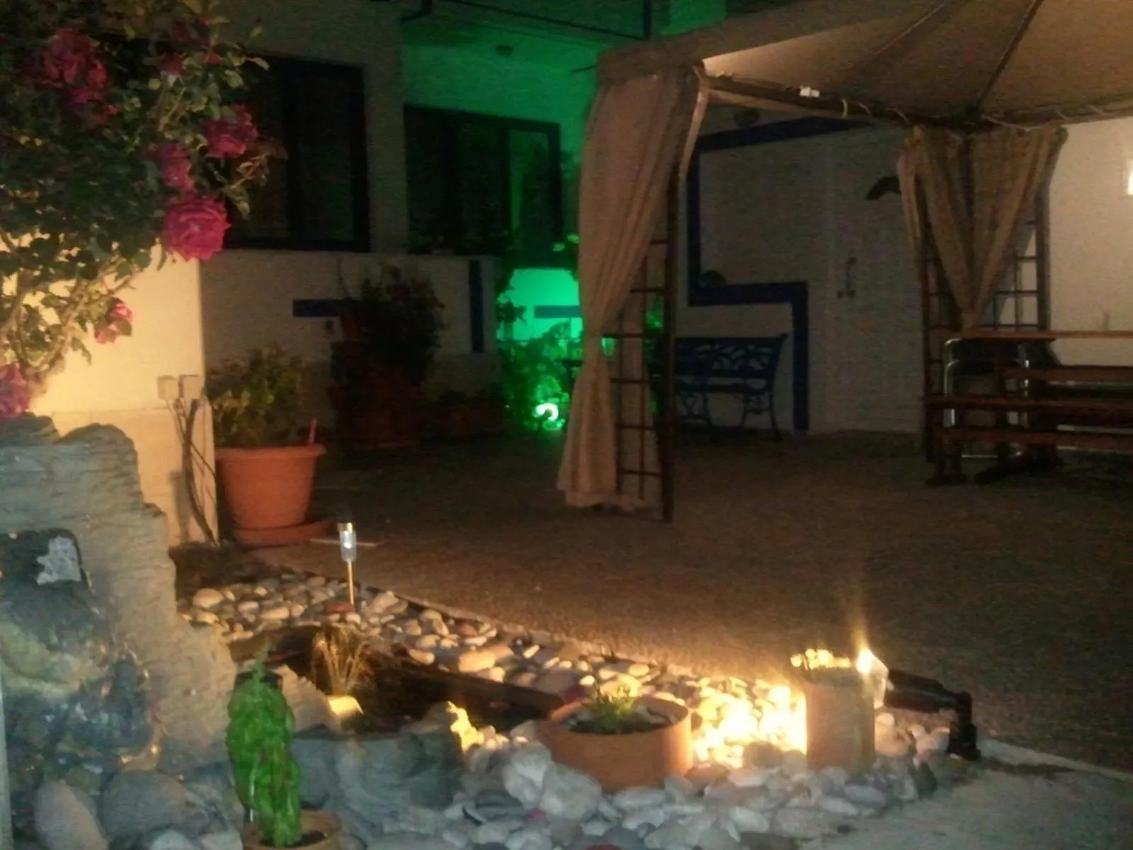 Inner courtyard view in Anastasia Studios, Apartments & Suites