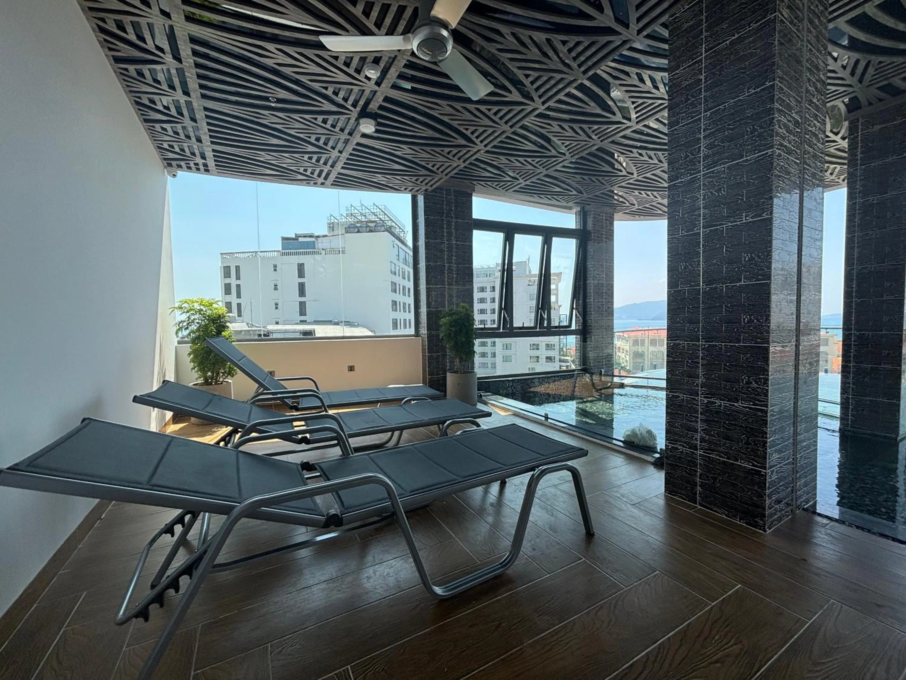 Balcony/Terrace in W Premium Nha Trang