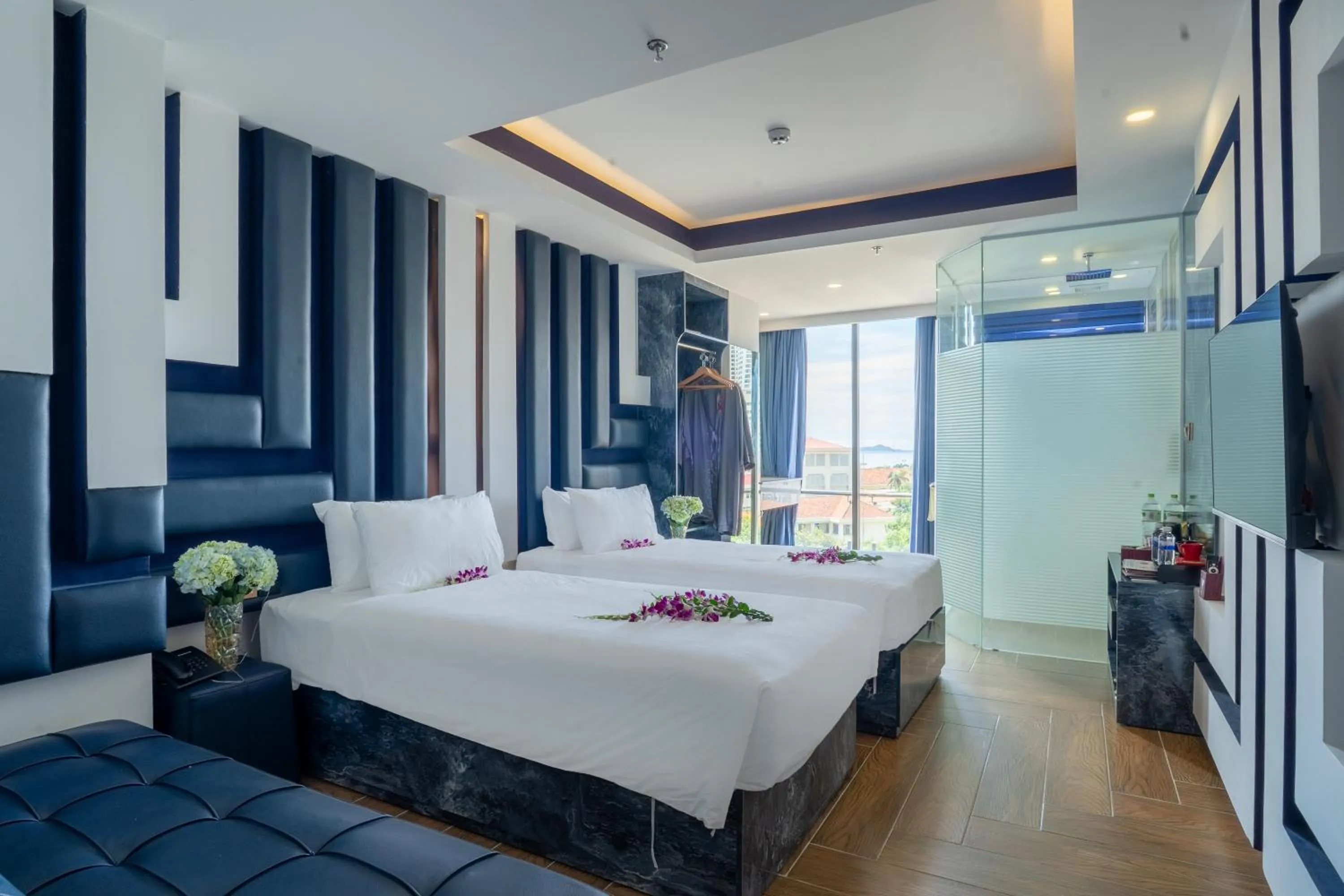 Photo of the whole room, Bed in W Premium Nha Trang