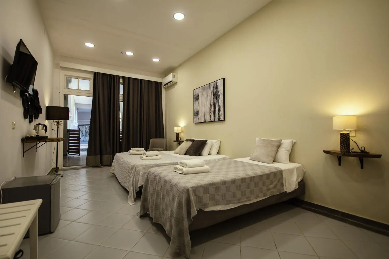 Bed in Ionian Blue Beach Hotel - Adults Friendly