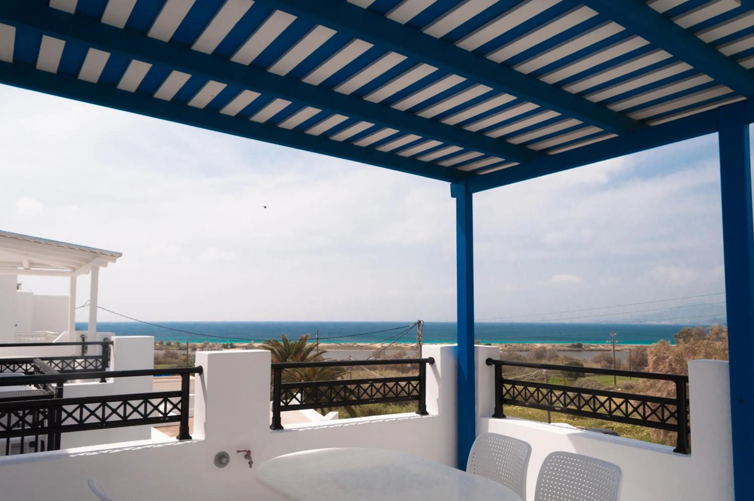 Patio in Villa Adriana Hotel