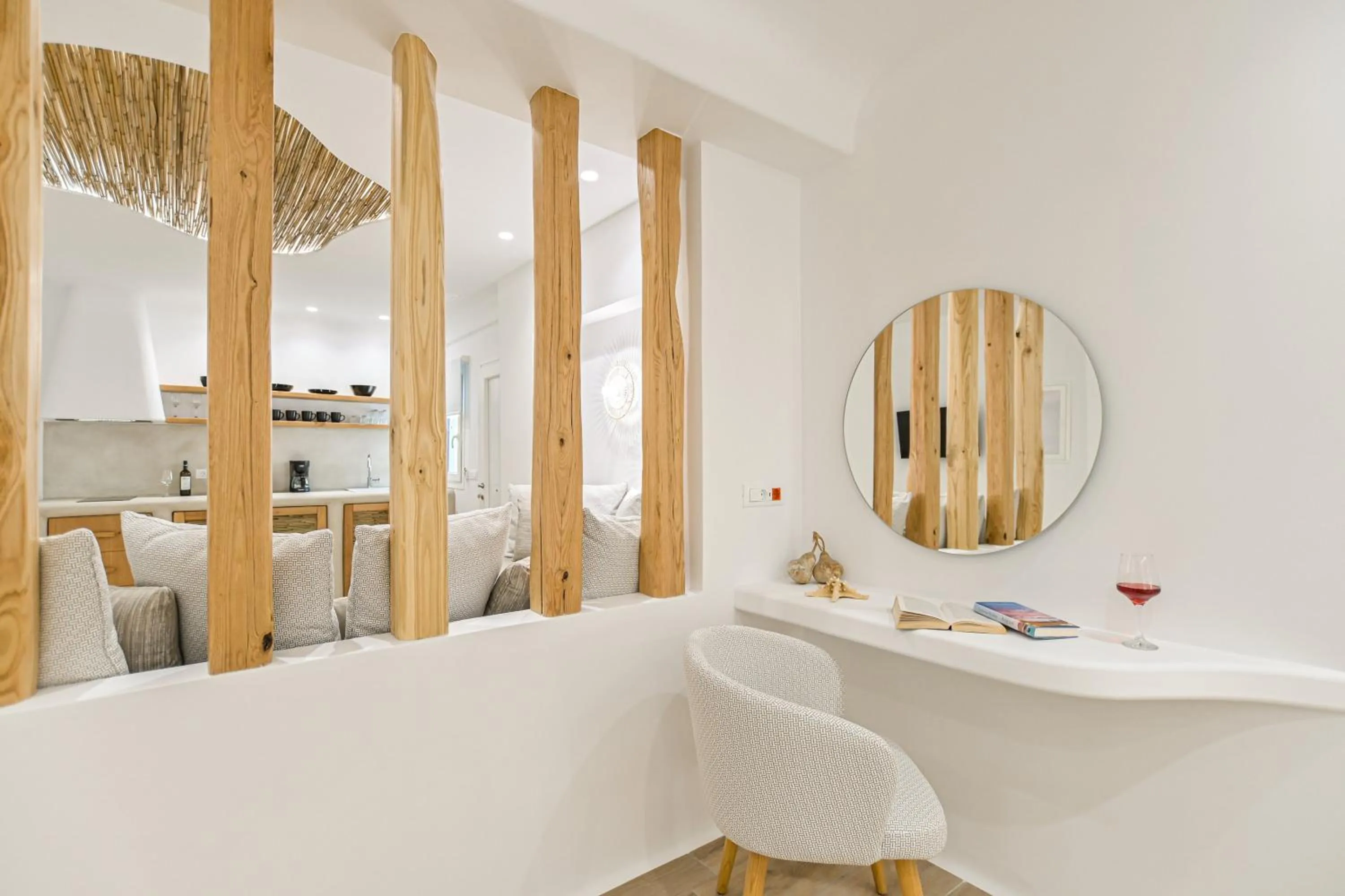 Decorative detail in Villa Adriana Hotel