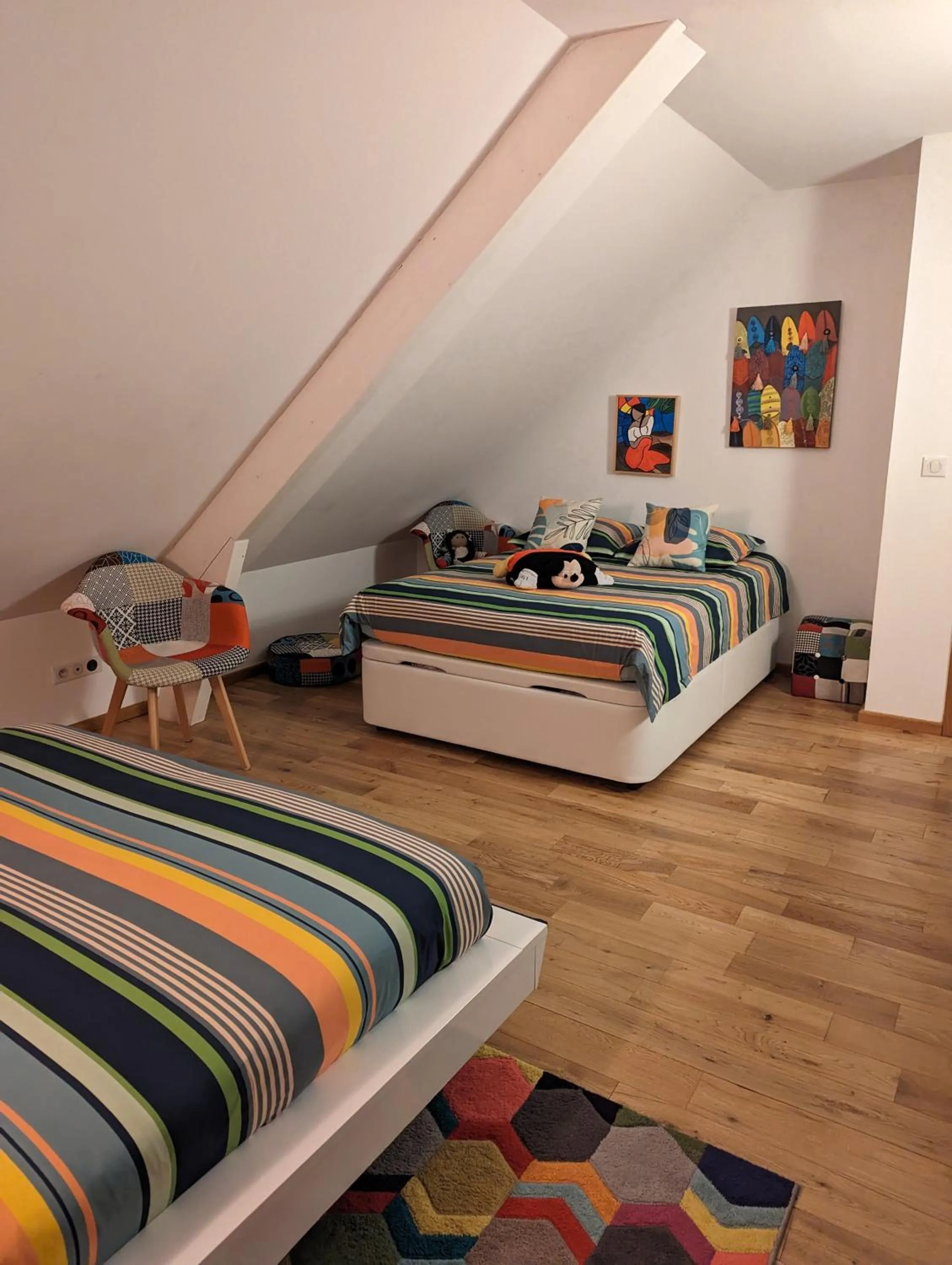 Bedroom, Bed in Les Chambres D'oriane