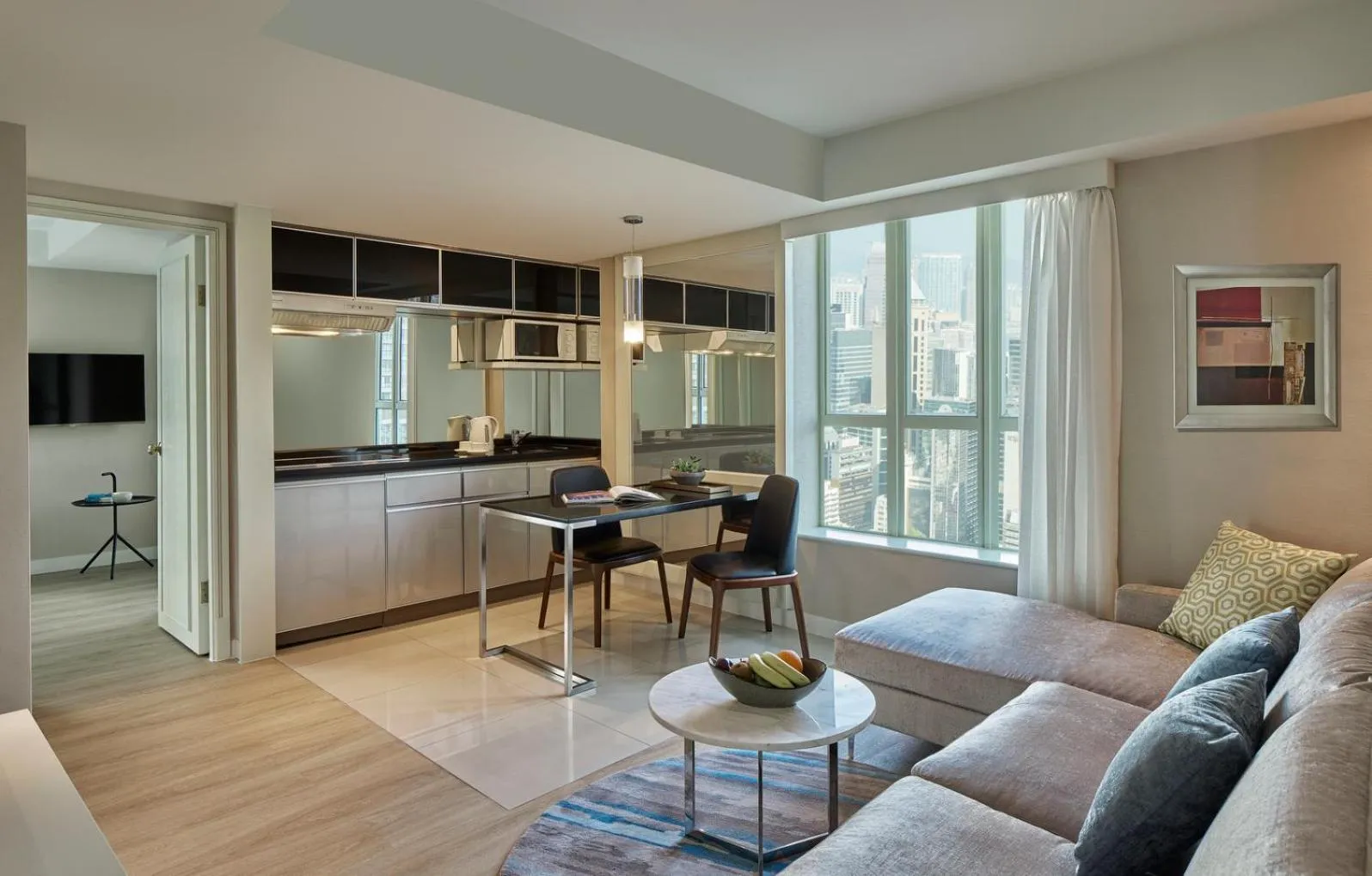 Living room in Two MacDonnell Road