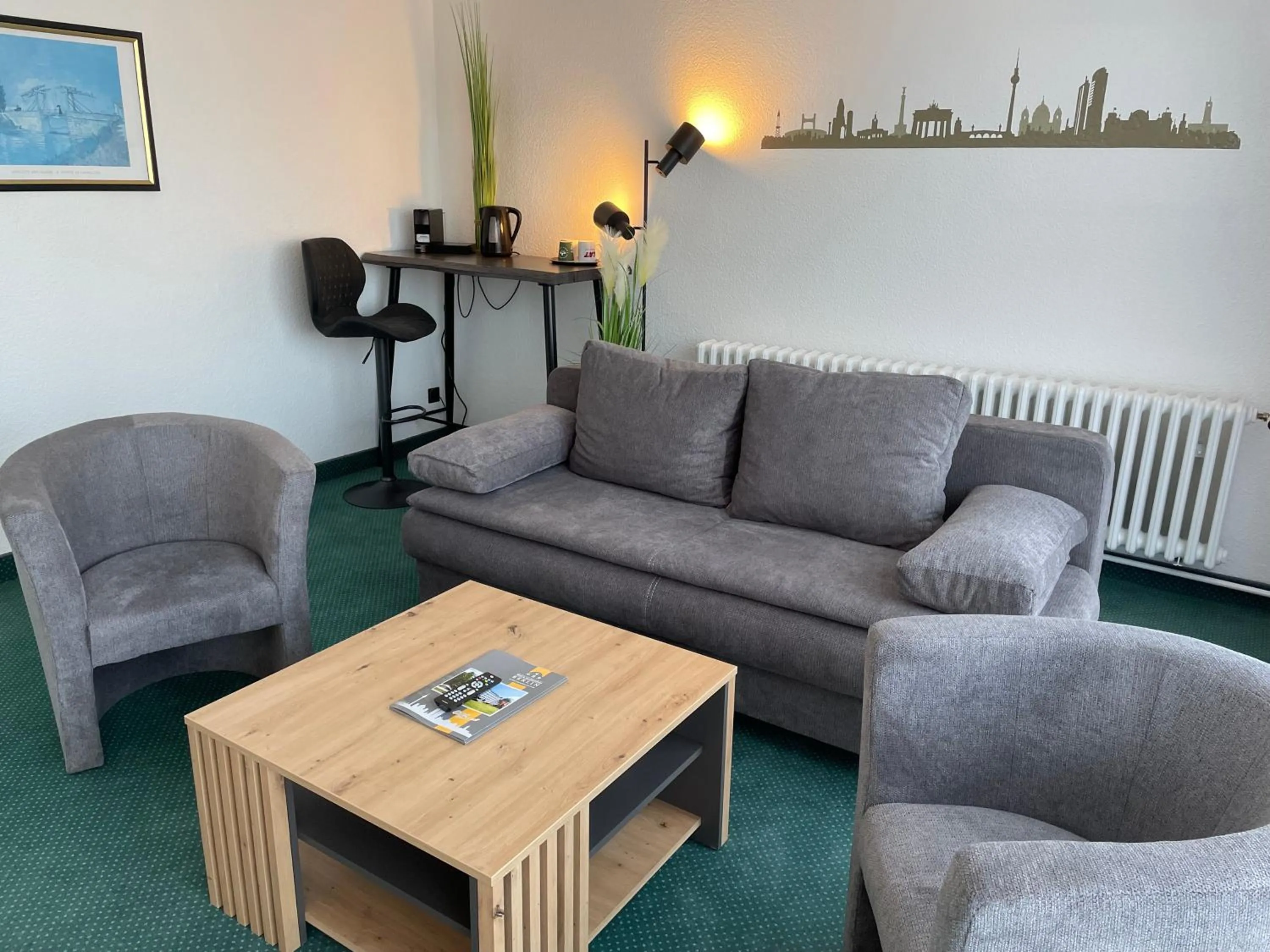 Living room in LAT Hotel & Apartmenthaus Berlin