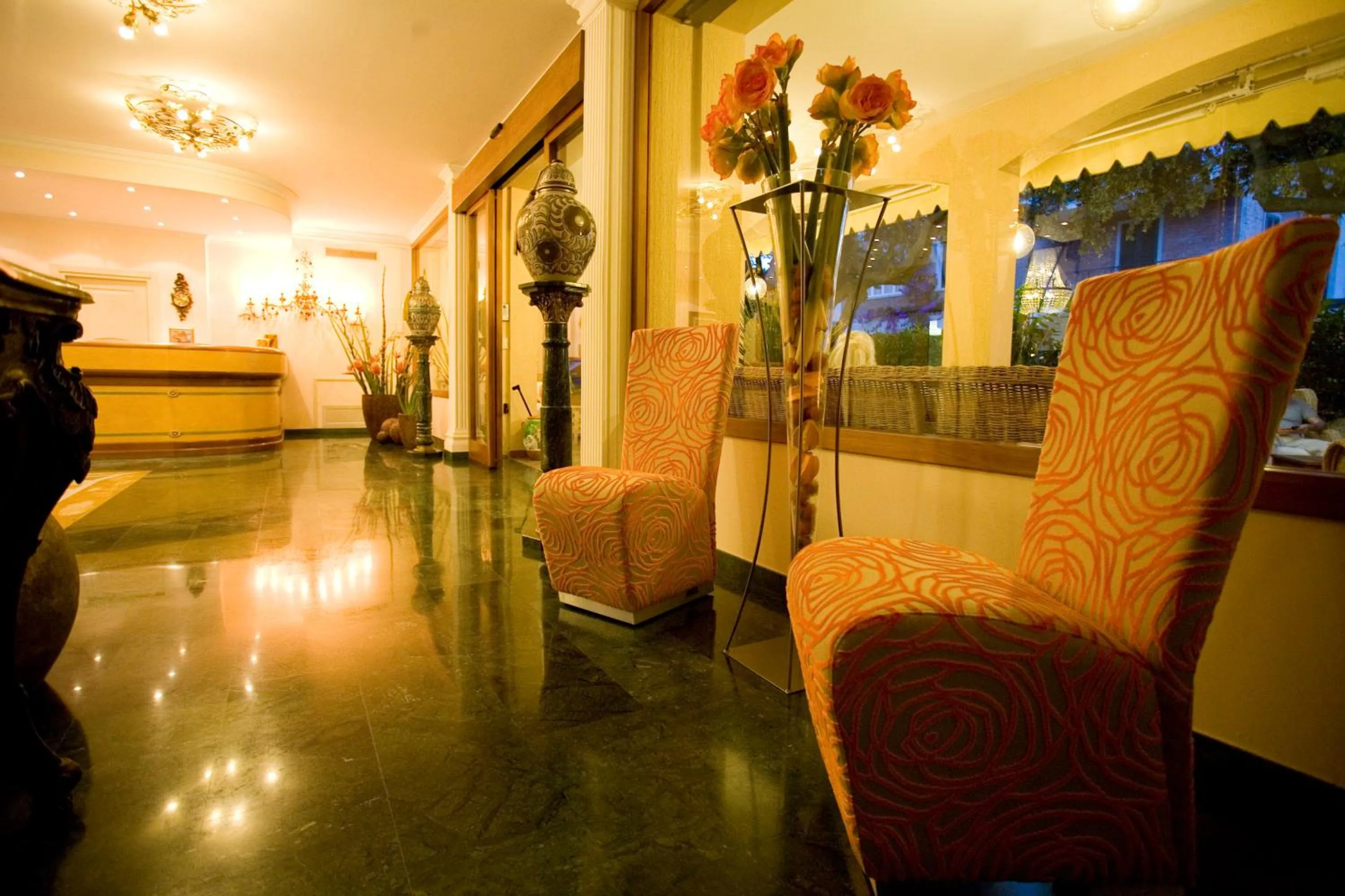 Lobby or reception in Hotel Atlantico