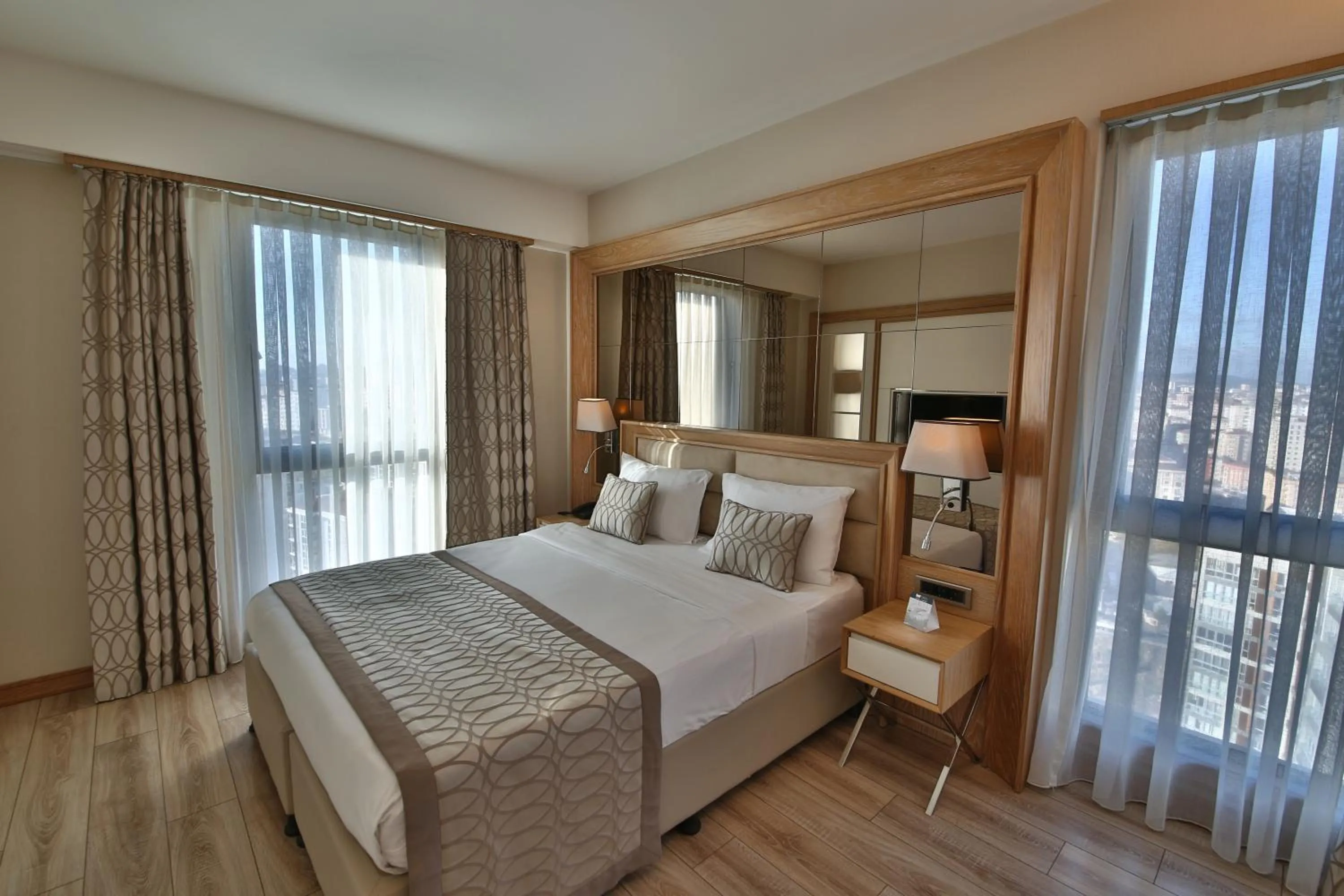 Bed in Bof Hotels Ceo Suites Atasehir