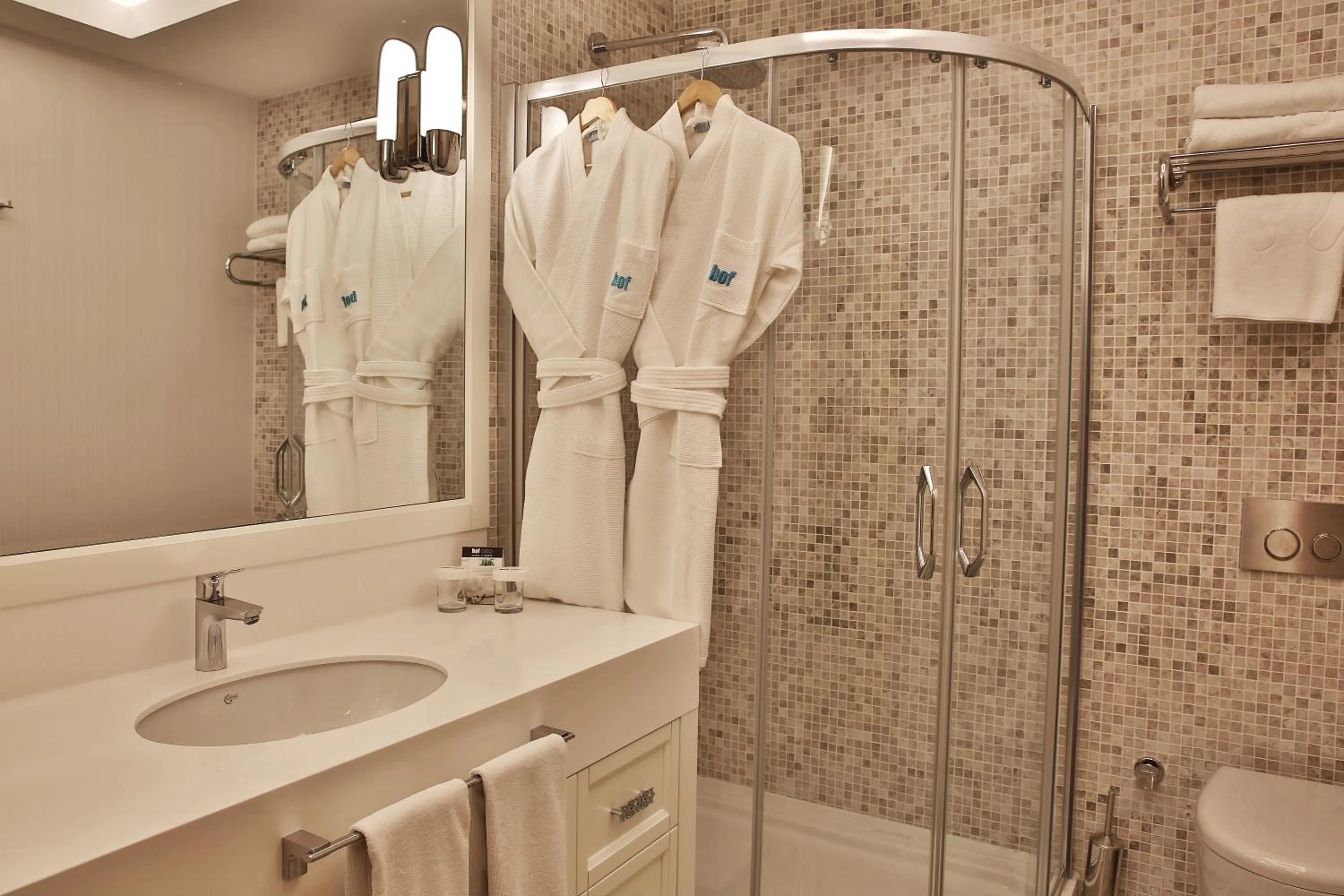 Shower in Bof Hotels Ceo Suites Atasehir