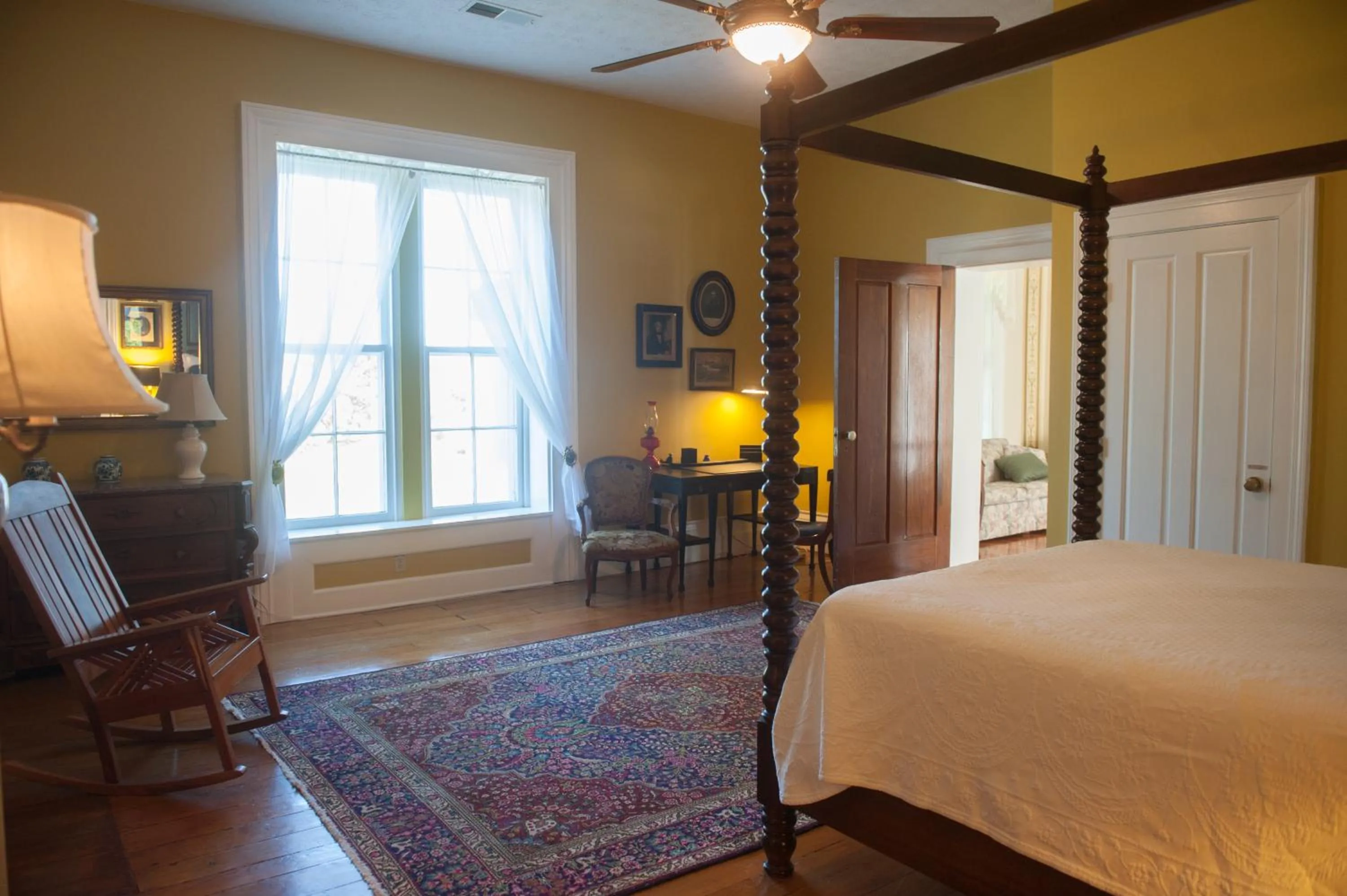 Photo of the whole room, Bed in The Denny House