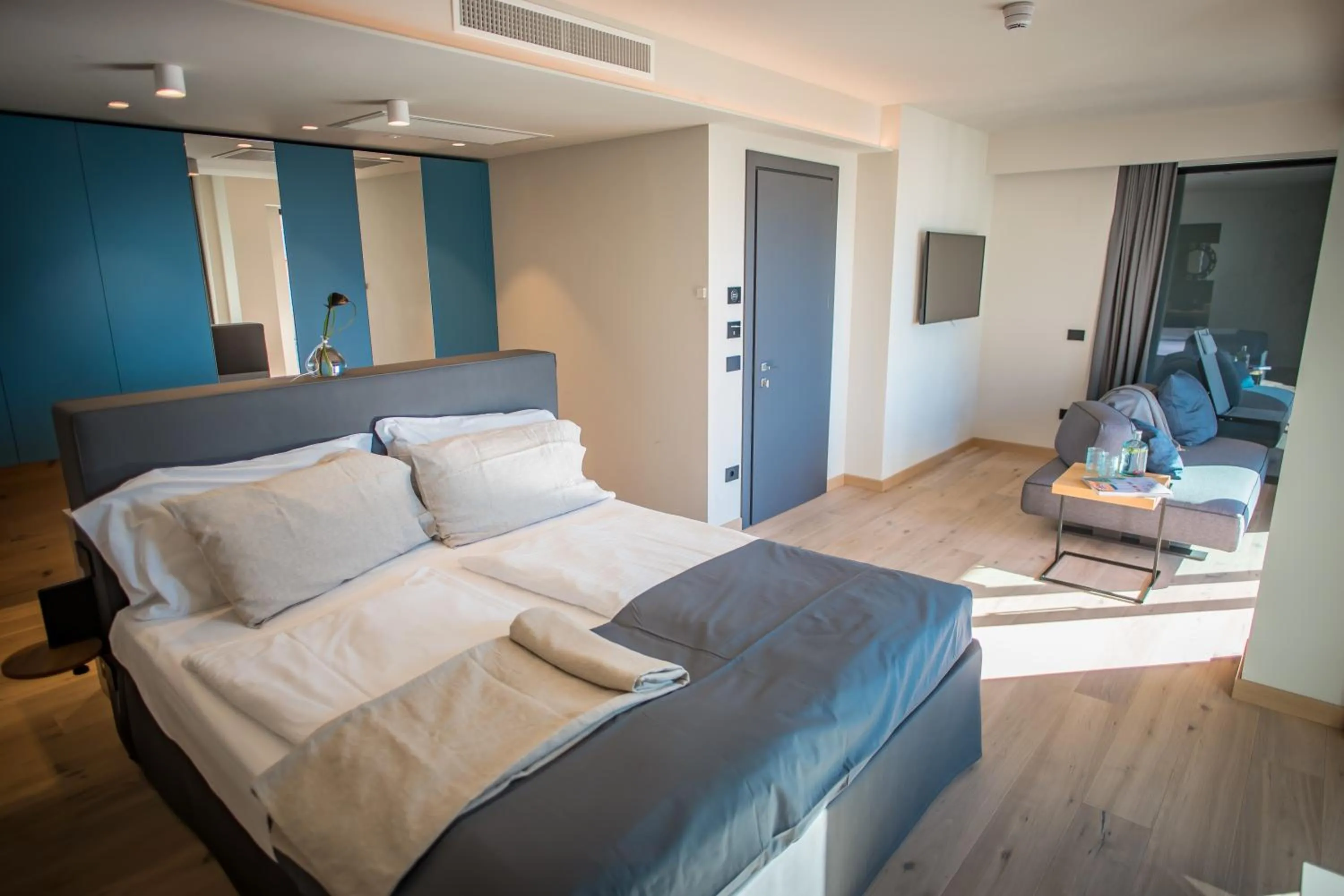 Bed in Hotel Villa Enrica