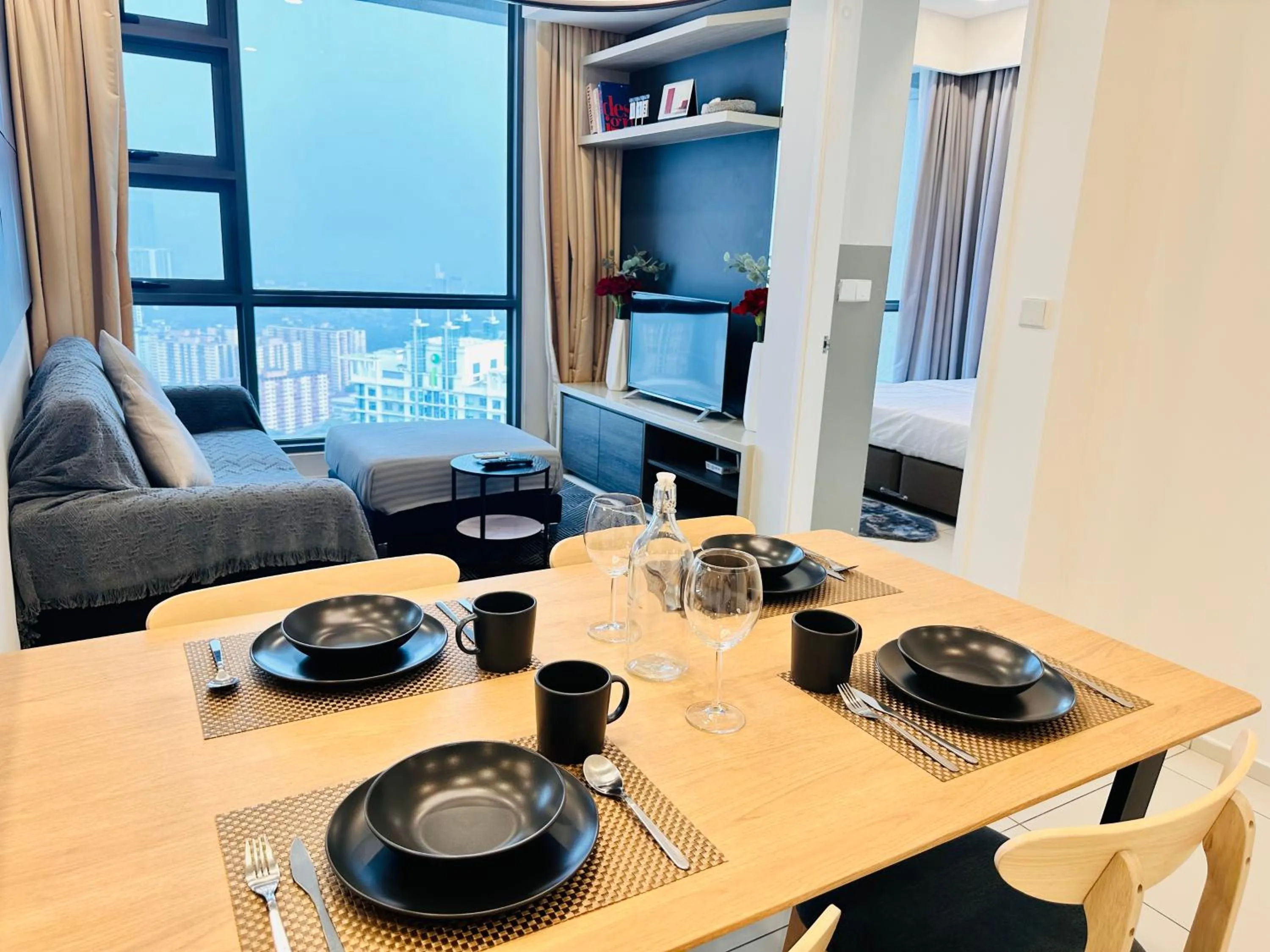 Living room in The Robertson Bukit Bintang